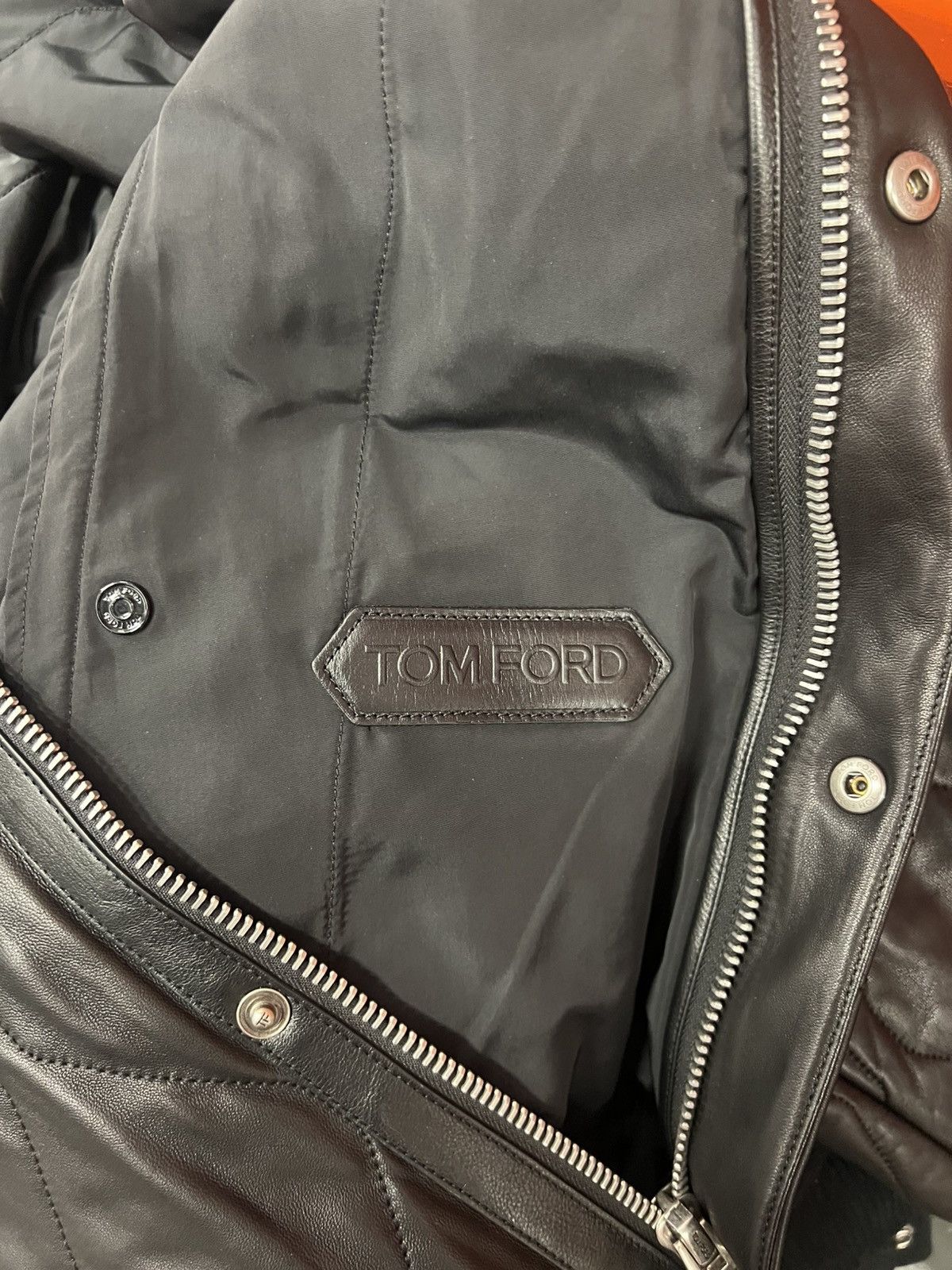 Tom Ford Tom Ford Quilted Shearling Leather Jacket size 62 XXL $8500 Size US XXL / EU 58 / 5 - 10 Thumbnail