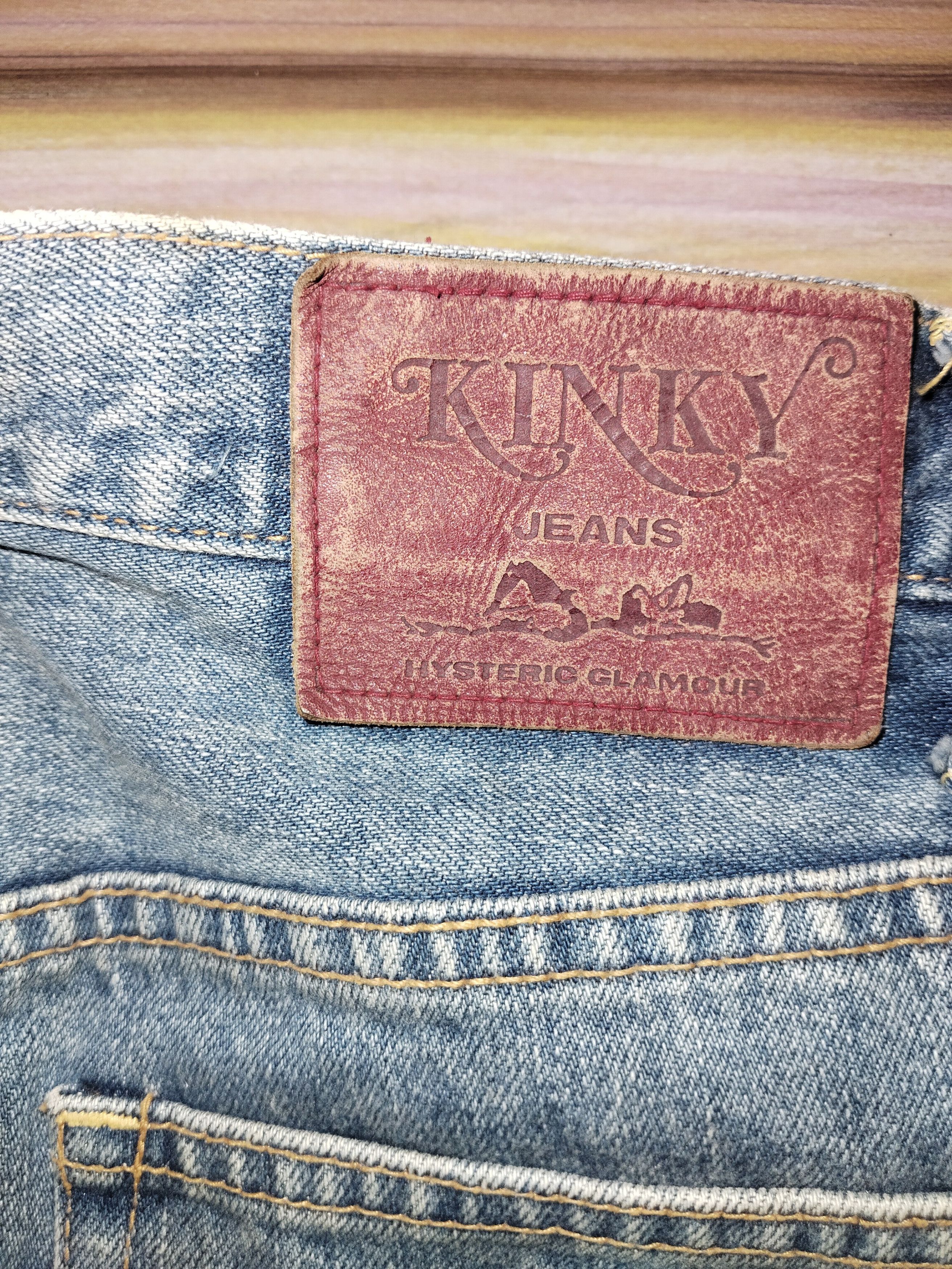 Hysteric Glamour HYSTERIC GLAMOUR KINKY Jeans Size 29" - 9 Thumbnail