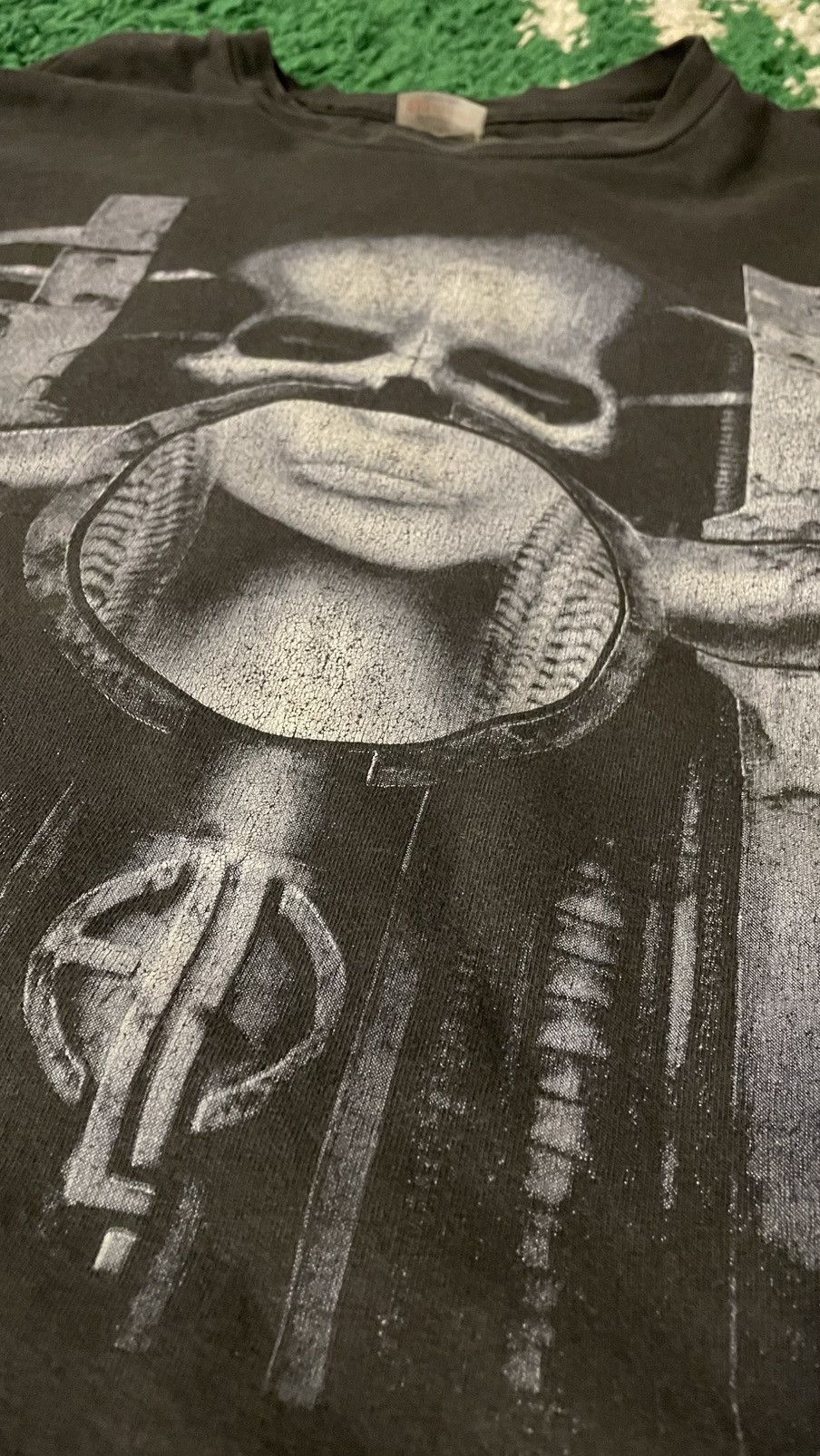 Vintage ELP x HR Giger 1998 Vintage Rock Band Brain Salad Surgery Size US XL / EU 56 / 4 - 3 Thumbnail