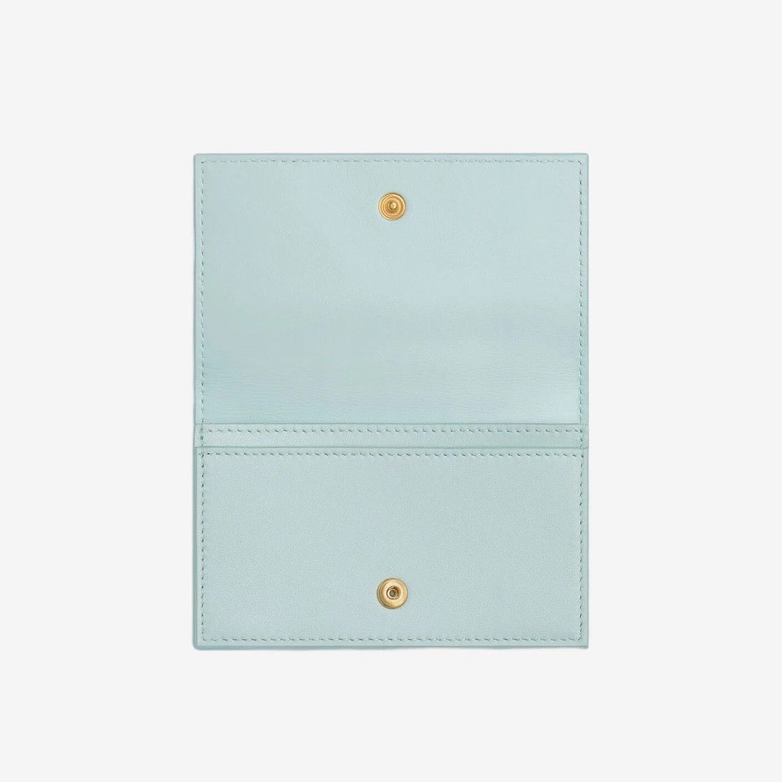Bottega Veneta o1n1vont0125 Size: OS / Business Card Case in Teal Size ONE SIZE - 2 Thumbnail
