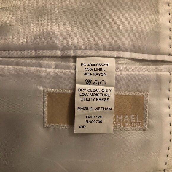 Michael Kors Michael kors men's new sport coat jacket blazer size:40R Size 40R - 5 Thumbnail