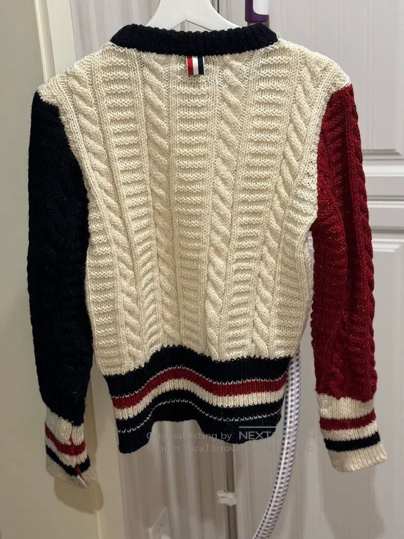 Thom Browne Thom Browne Color Block Knit Sweater Size US S / EU 44-46 / 1 - 6 Thumbnail
