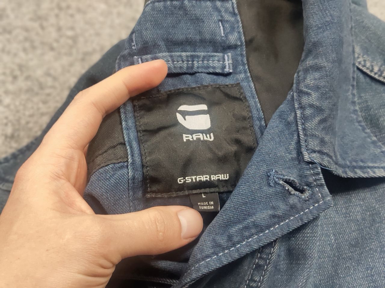 G-Star G Star Raw Shore denim Vintage Pocket Logo Jacket Japanese Size US L / EU 52-54 / 3 - 16 Thumbnail