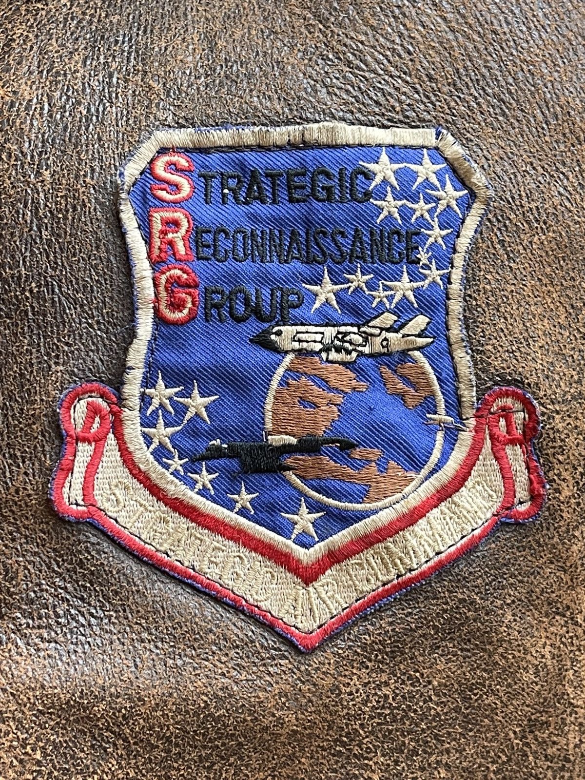 Other 80s A2 Flyers vintage leather jacket Rare Ghetto blast patch Size US L / EU 52-54 / 3 - 18 Thumbnail