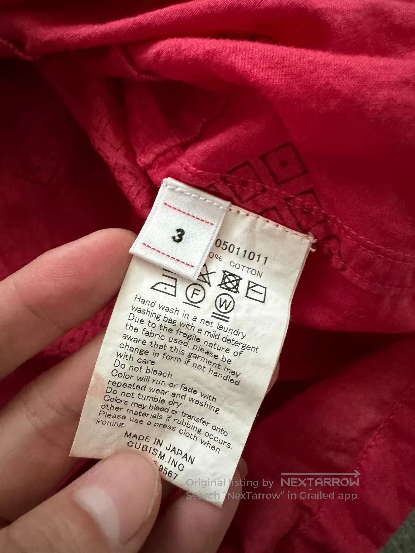Visvim visvim wallis short sleeve shirt in red. Size US M / EU 48-50 / 2 - 3 Thumbnail