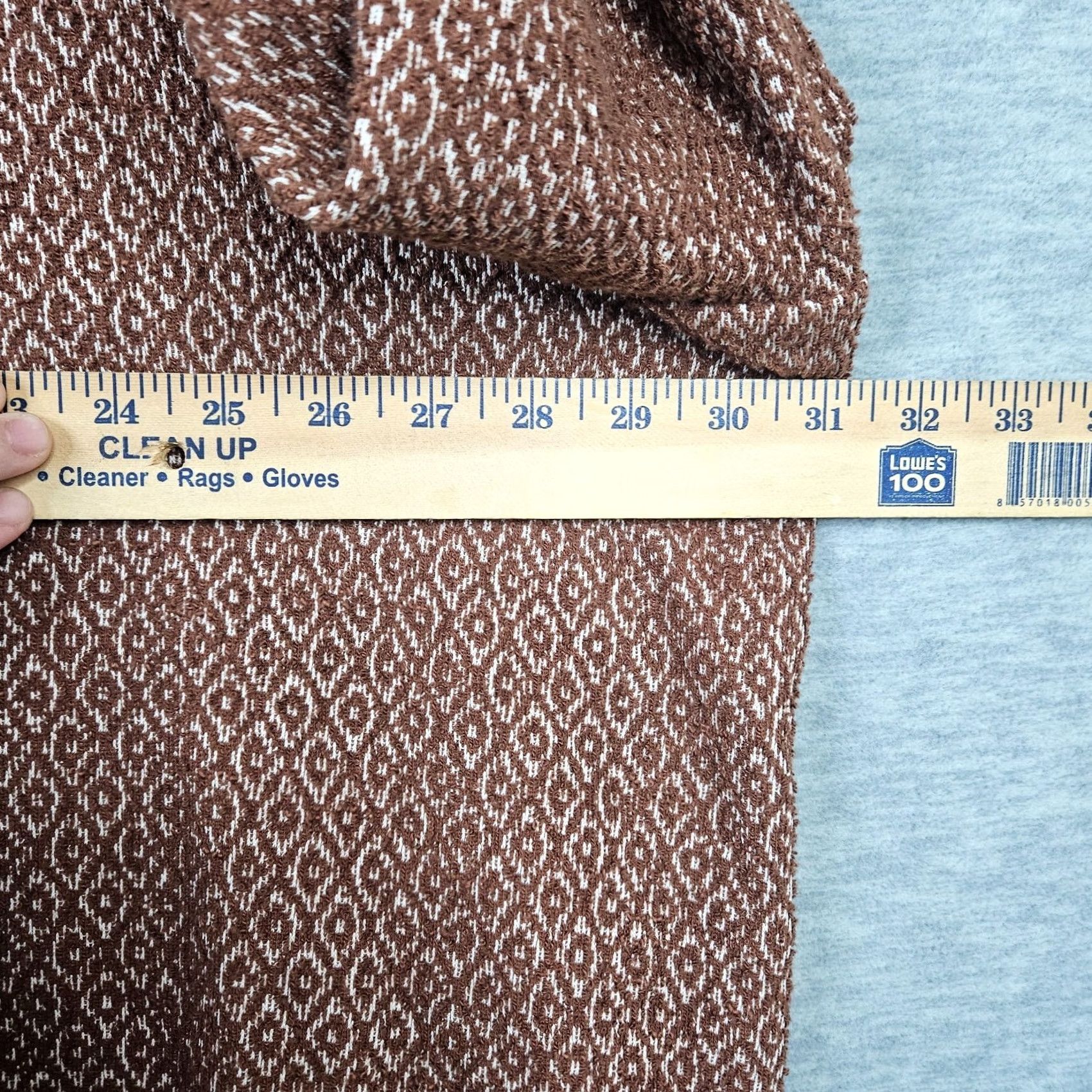 Madewell Madewell Plus 3X Cropped Puff-Sleeve Jacquard Cotton Blend Blouse Womens Shirt Color Multicolor Split A-Frame Square Neck Pullover Casual 90s? Size XXL / US 16-18 / IT 52-54 - 3 Thumbnail
