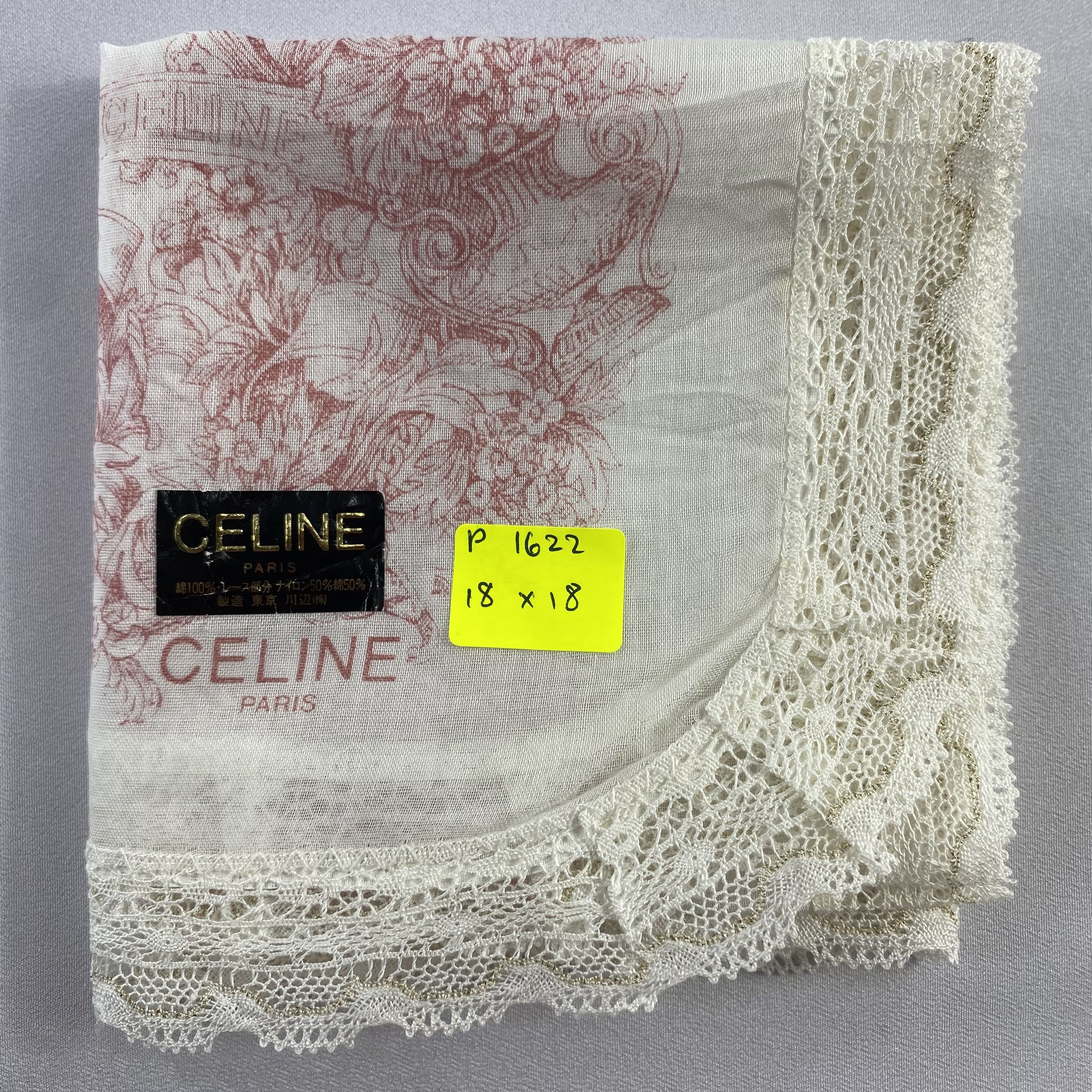 Celine × Vintage Celine Handkerchief / Neckerchief / Bandana-P1622 Size ONE SIZE - 5 Thumbnail