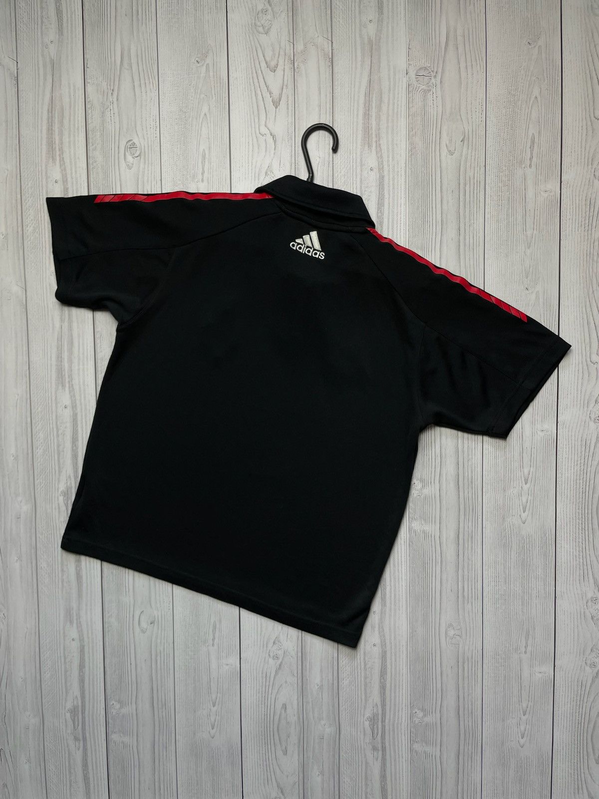 Vintage Vintage AC Milan soccer polo black champions league S Size US S / EU 44-46 / 1 - 6 Thumbnail