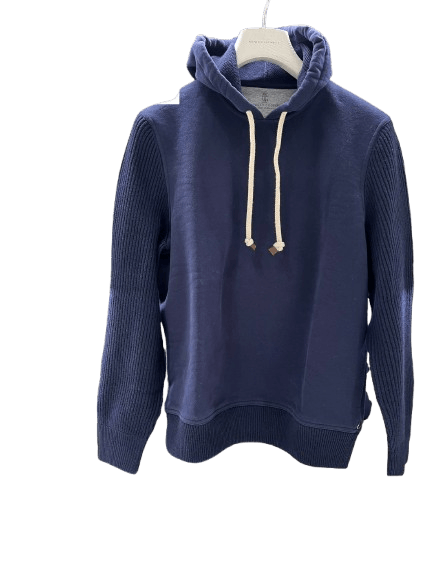 Brunello Cucinelli o1w1db10125 Hoodie in Blue Size US XS / EU 42 / 0 - 1 Thumbnail