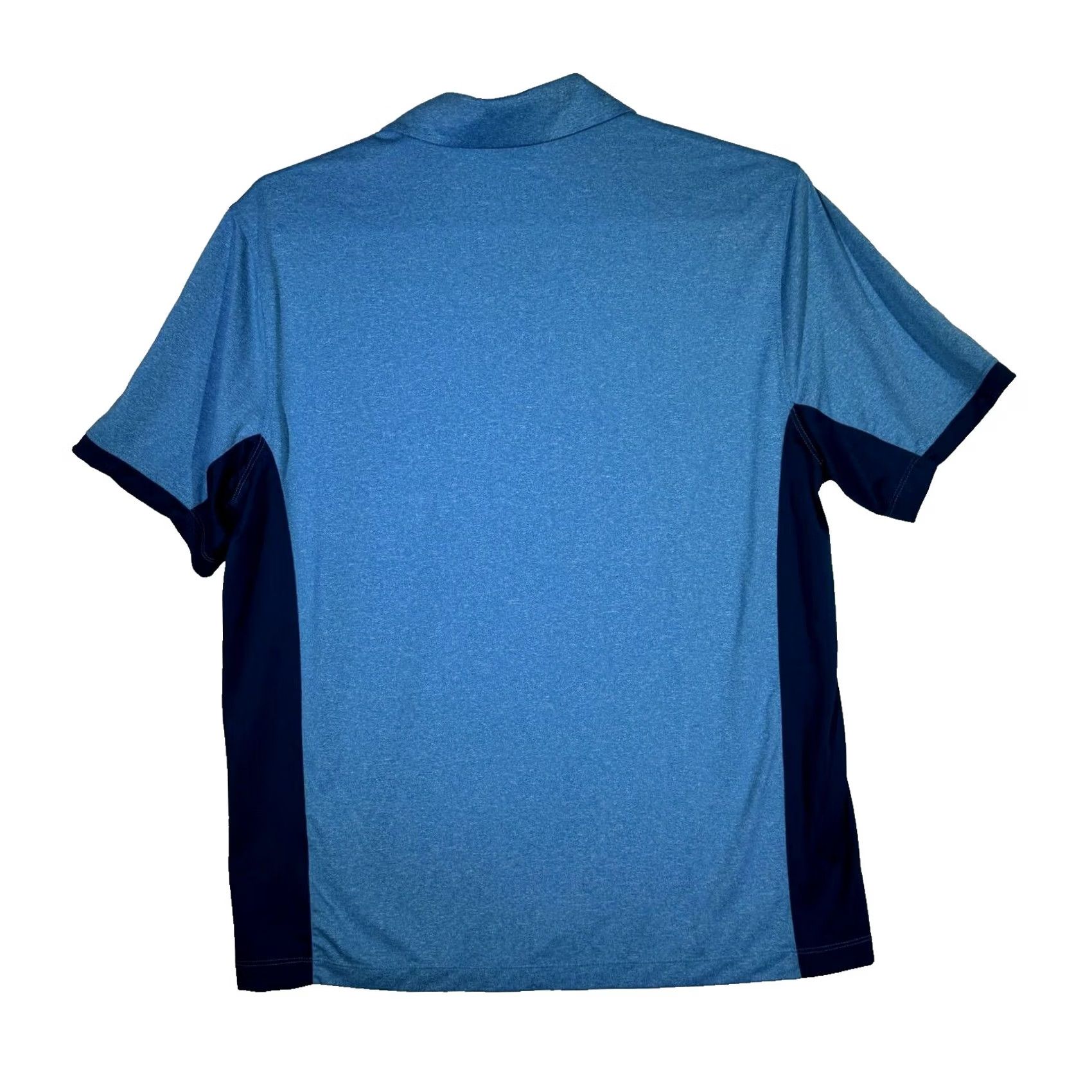 Nike Nike Golf Polo Shirt Men's L Navy Blue Dri-Fit Polyester Tour Performance Size US L / EU 52-54 / 3 - 2 Thumbnail