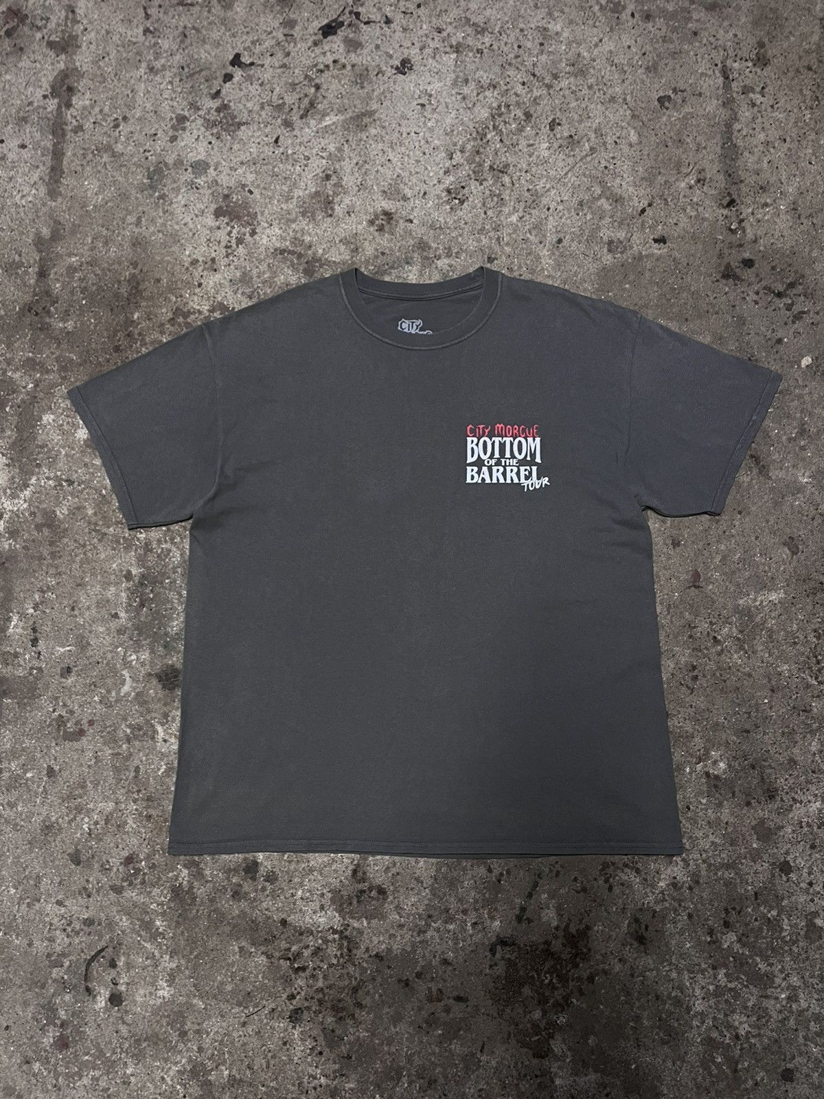 City Morgue × Fuck The Population × G59 Records City morgue t shirt merch rare bottom of the barrel tour Size US XL / EU 56 / 4 - 2 Thumbnail