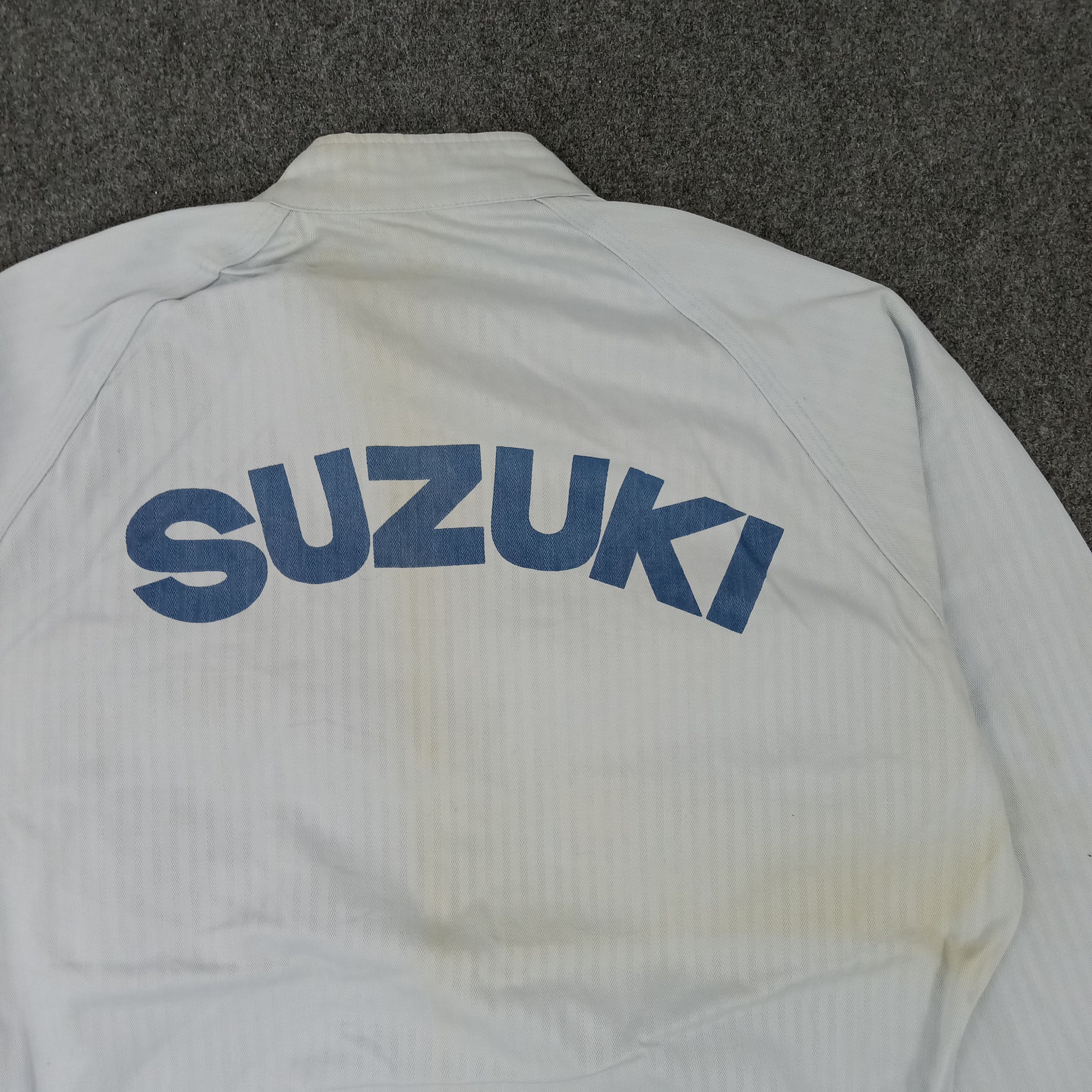 Japanese Brand × Vintage Suzuki Japanese Racing Motorsports Coverall Jacket Size US M / EU 48-50 / 2 - 2 Thumbnail