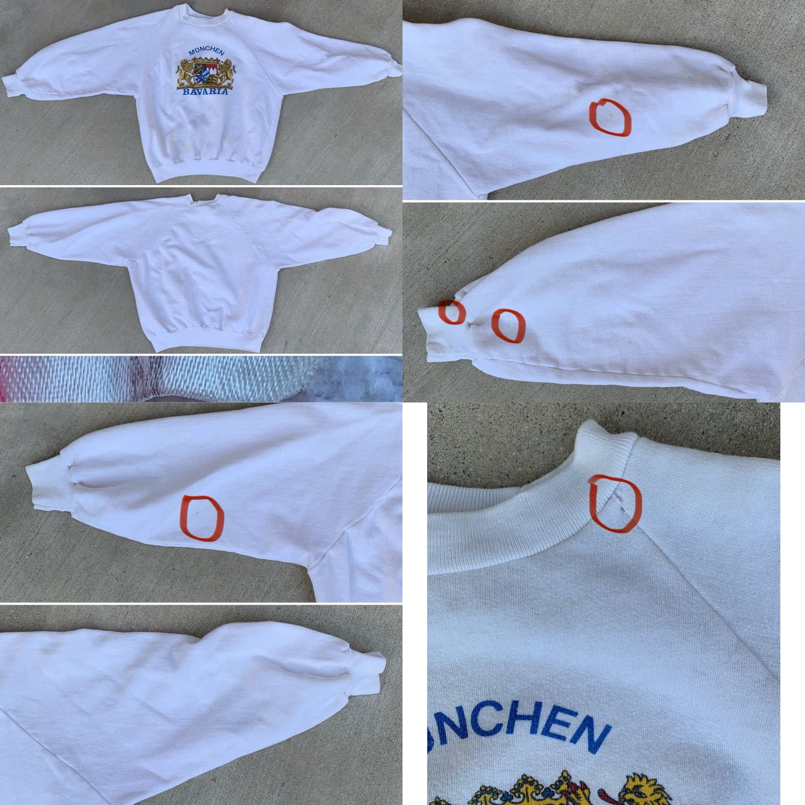 Vintage VINTAGE Munchen Bavaria Graphic Sweatshirt Raglan Cotton Size M Men White Graphic Print Raglan Sweatshirt Size US M / EU 48-50 / 2 - 9 Thumbnail