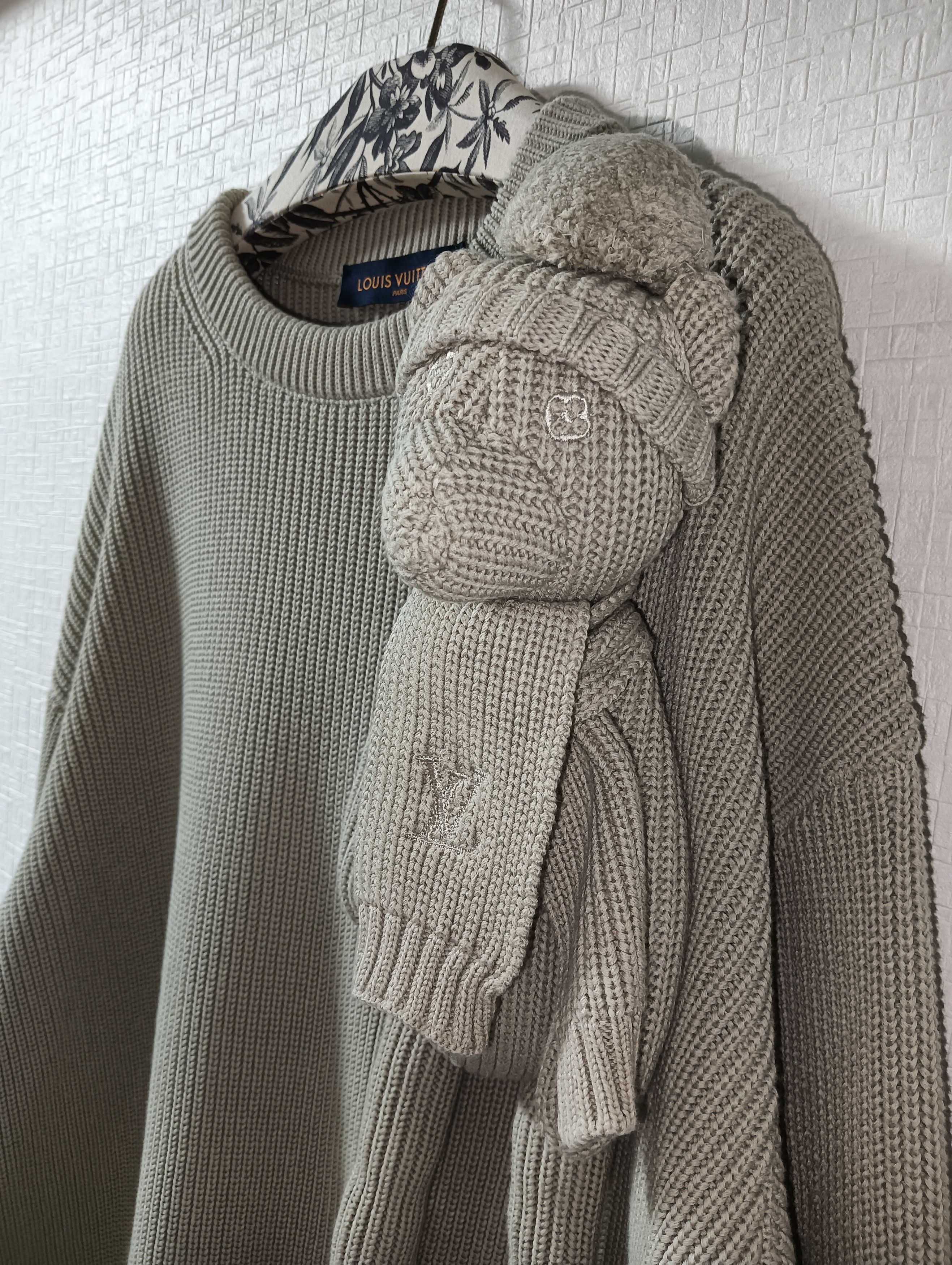 Louis Vuitton Teddy Bear Knit Sweater Size US XXL / EU 58 / 5 - 4 Thumbnail