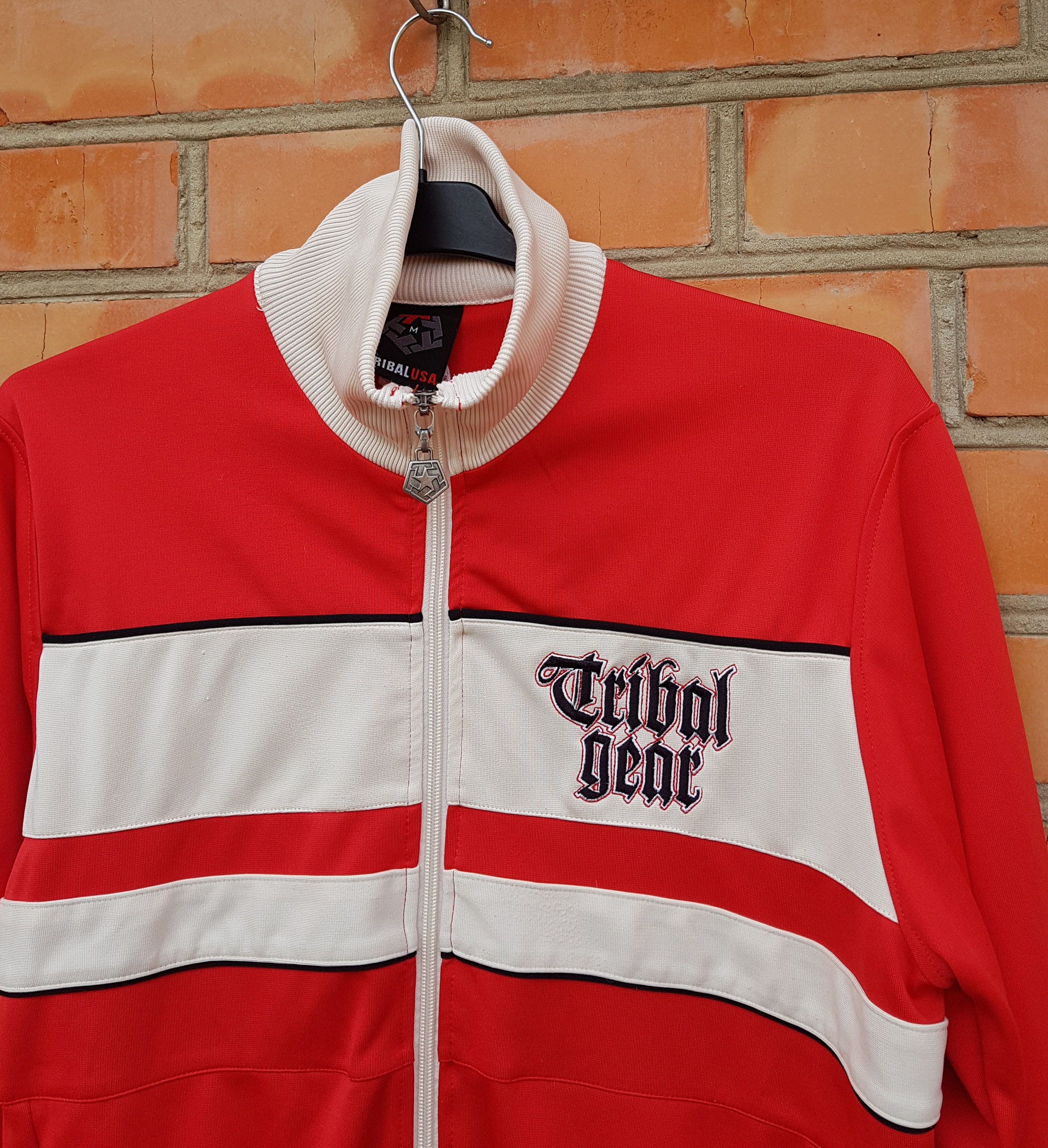 Tribal Streetwear Vintage Tribal Gear USA Full Zip Track Top sz M Size US M / EU 48-50 / 2 - 3 Thumbnail