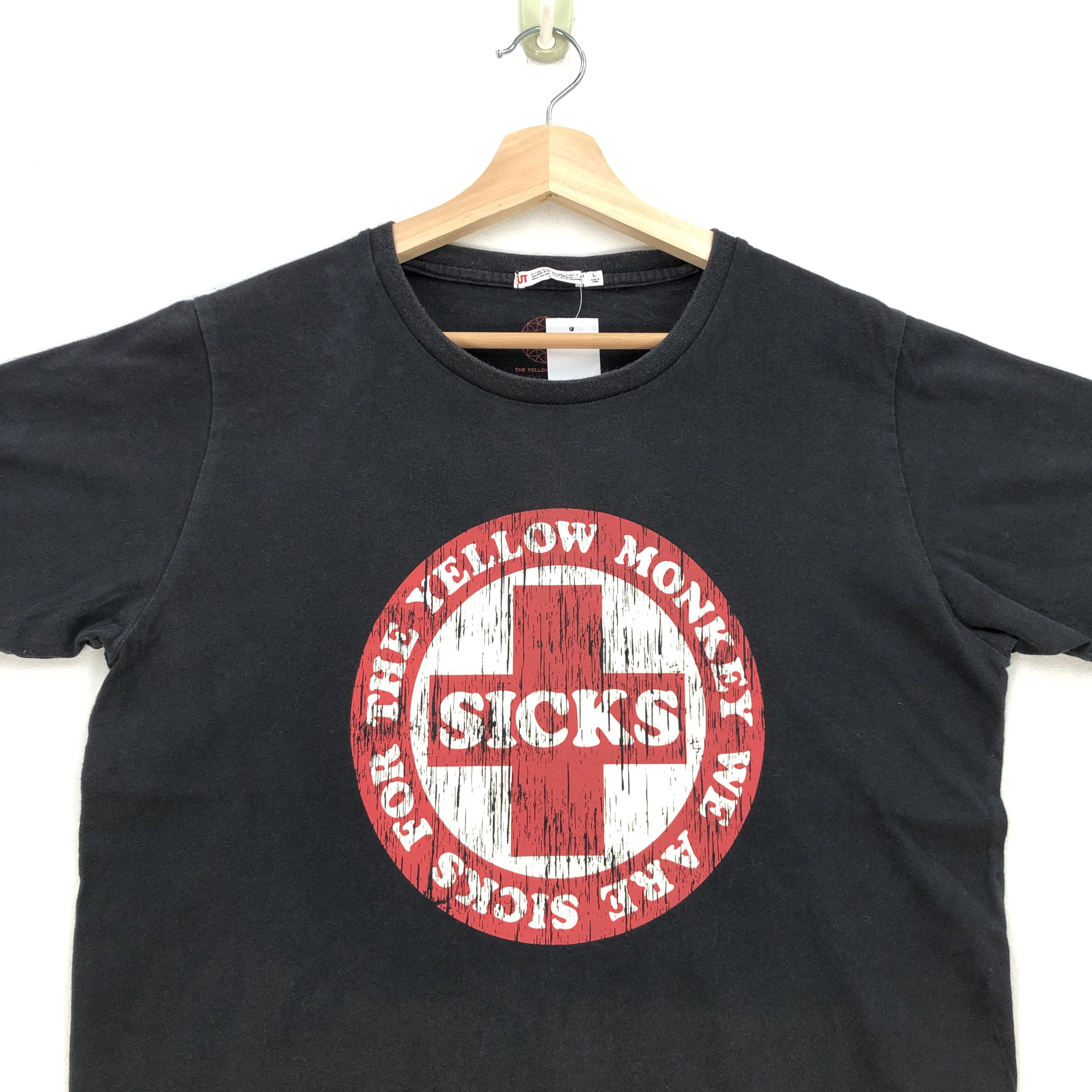 Band Tees Vintage Y2K Yellow Monkey T Shirt Japanese Rock Band Tees Size US S / EU 44-46 / 1 - 2 Thumbnail