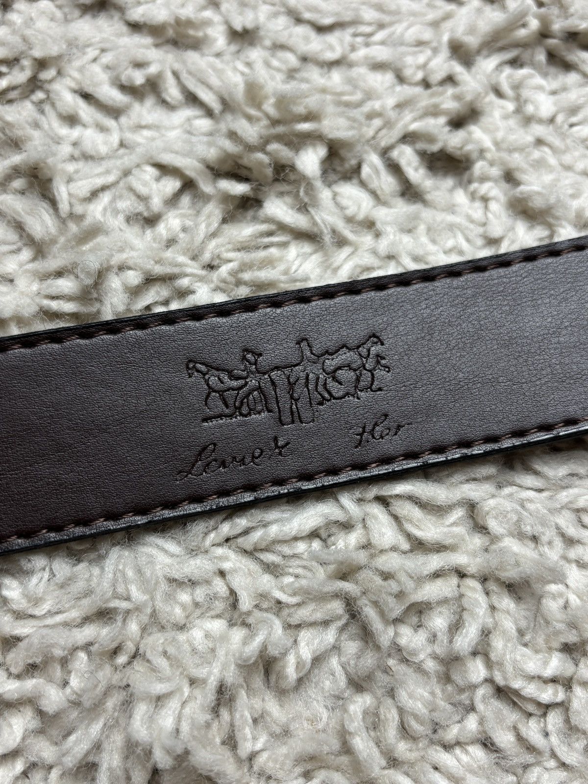 Genuine Leather × Levi's Levi’s 501 Real Leather Belt Size ONE SIZE - 6 Thumbnail