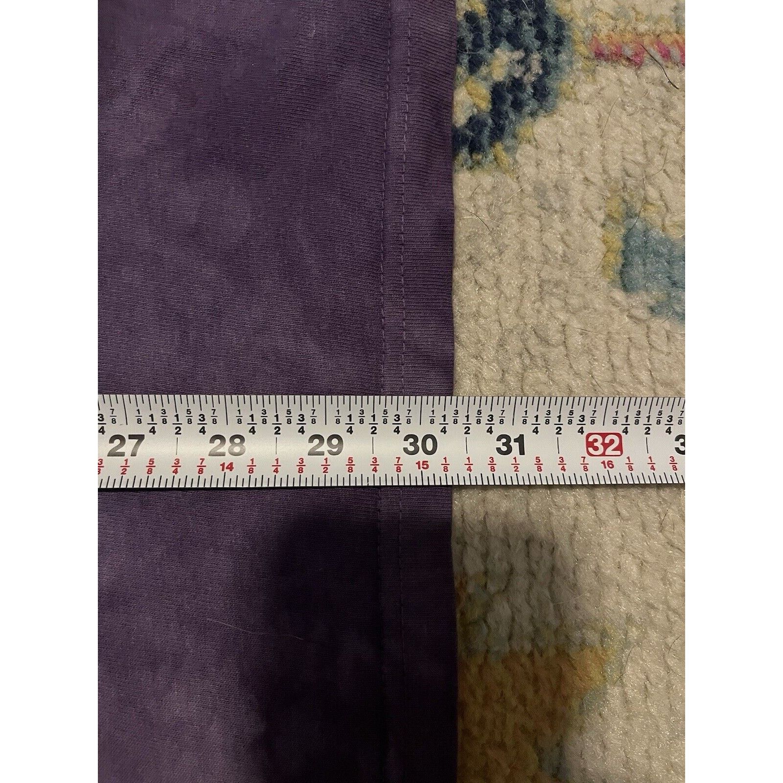 The Mountain The Mountain Mens Sz Large Purple Bald Eagle Leather Tag Size US L / EU 52-54 / 3 - 7 Thumbnail
