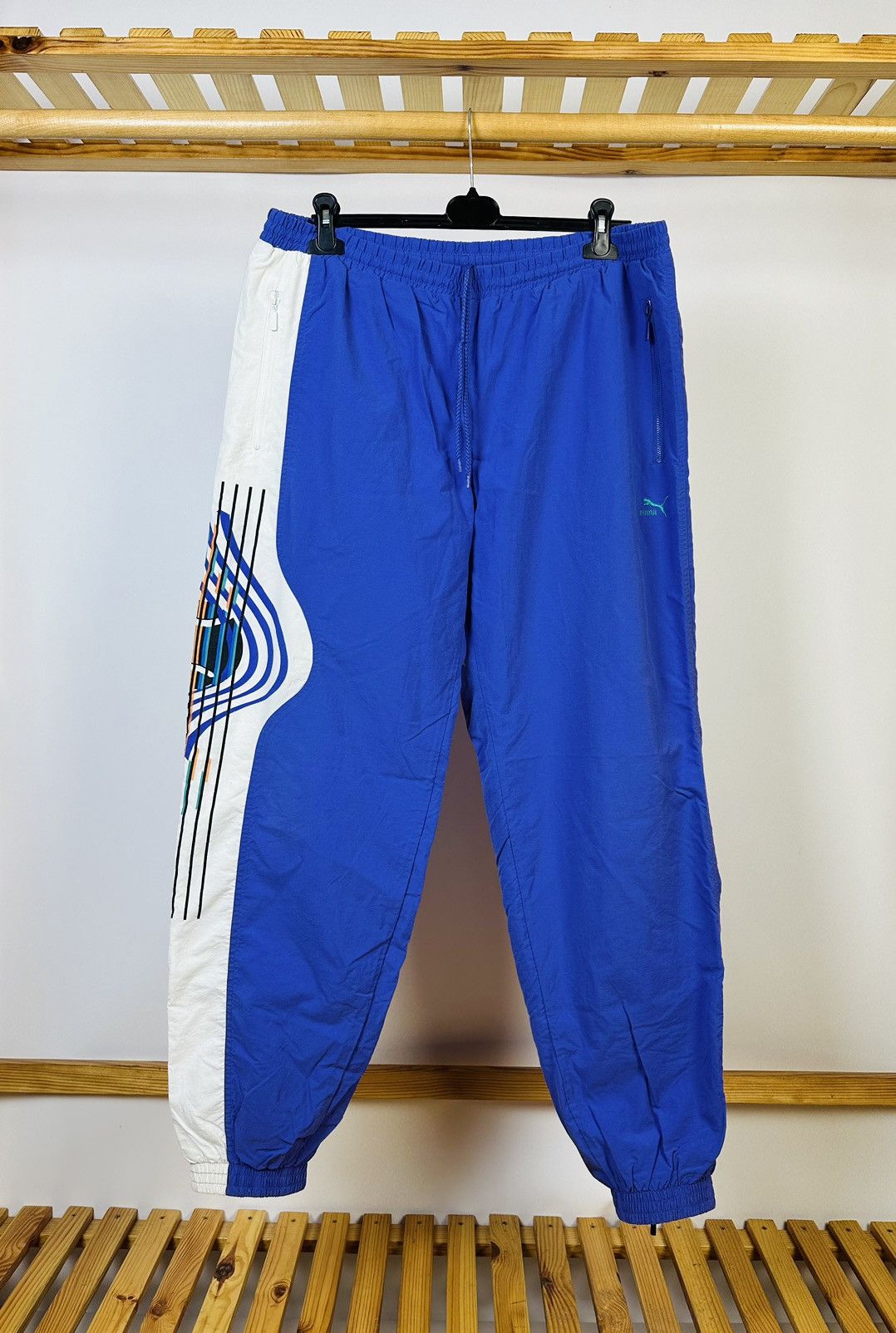 Puma Y2K Puma Vintage Jogger Sweatpants Tracksuit Trousers Size US 40 / EU 56 - 1 Thumbnail
