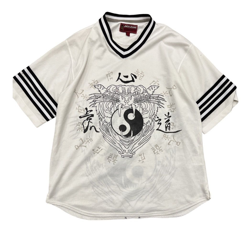 image of Jnco Jersey in White, Men's (Size Large)