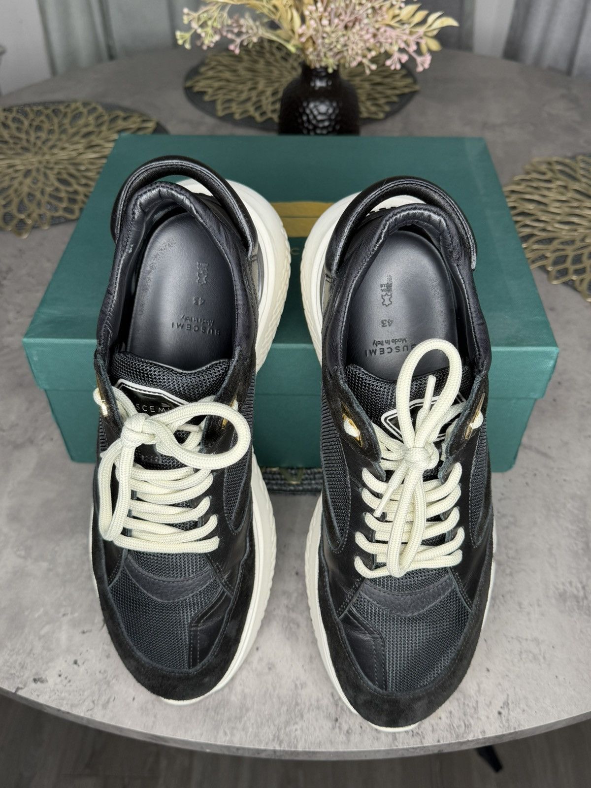Buscemi Buscemi Veloce Low Sneakers – Black Size 43 (US 10) Size US 10 / EU 43 - 4 Thumbnail
