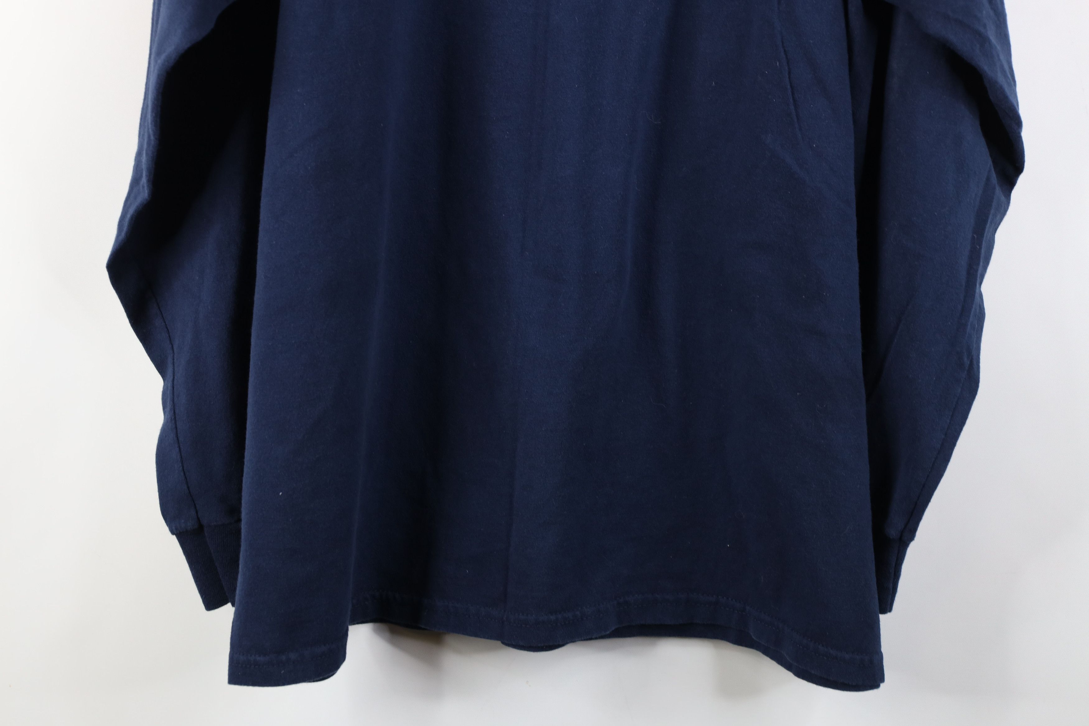 Vintage Vintage 90s Y2K Streetwear Heavy Cotton Long Sleeve T-Shirt Size US XL / EU 56 / 4 - 15 Thumbnail