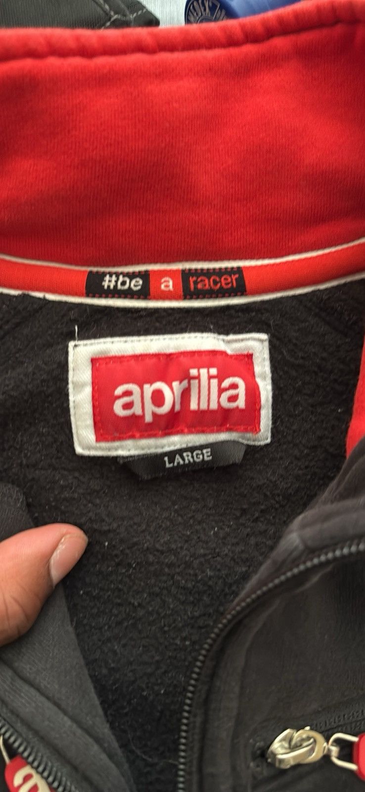 Other Aprilia Motorcycle racing jacket great condition Size US L / EU 52-54 / 3 - 4 Thumbnail
