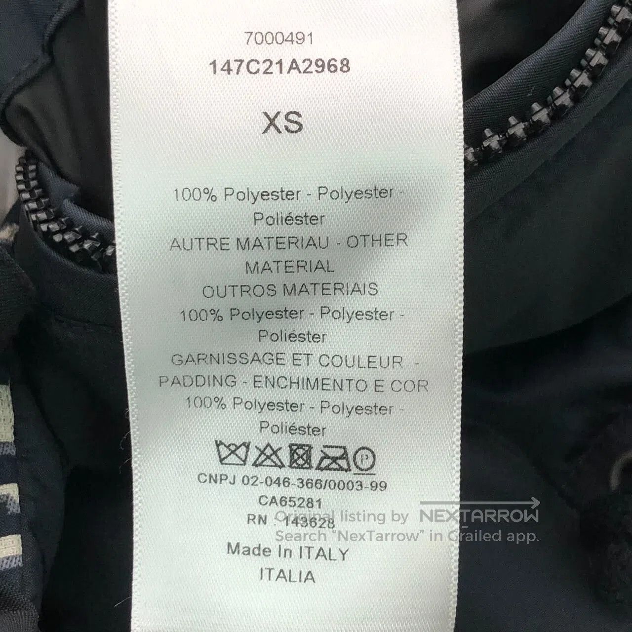 Dior Dior Color Blocked Logo Jacquard All-over Printed Hooded Z Size US XS / EU 42 / 0 - 8 Thumbnail