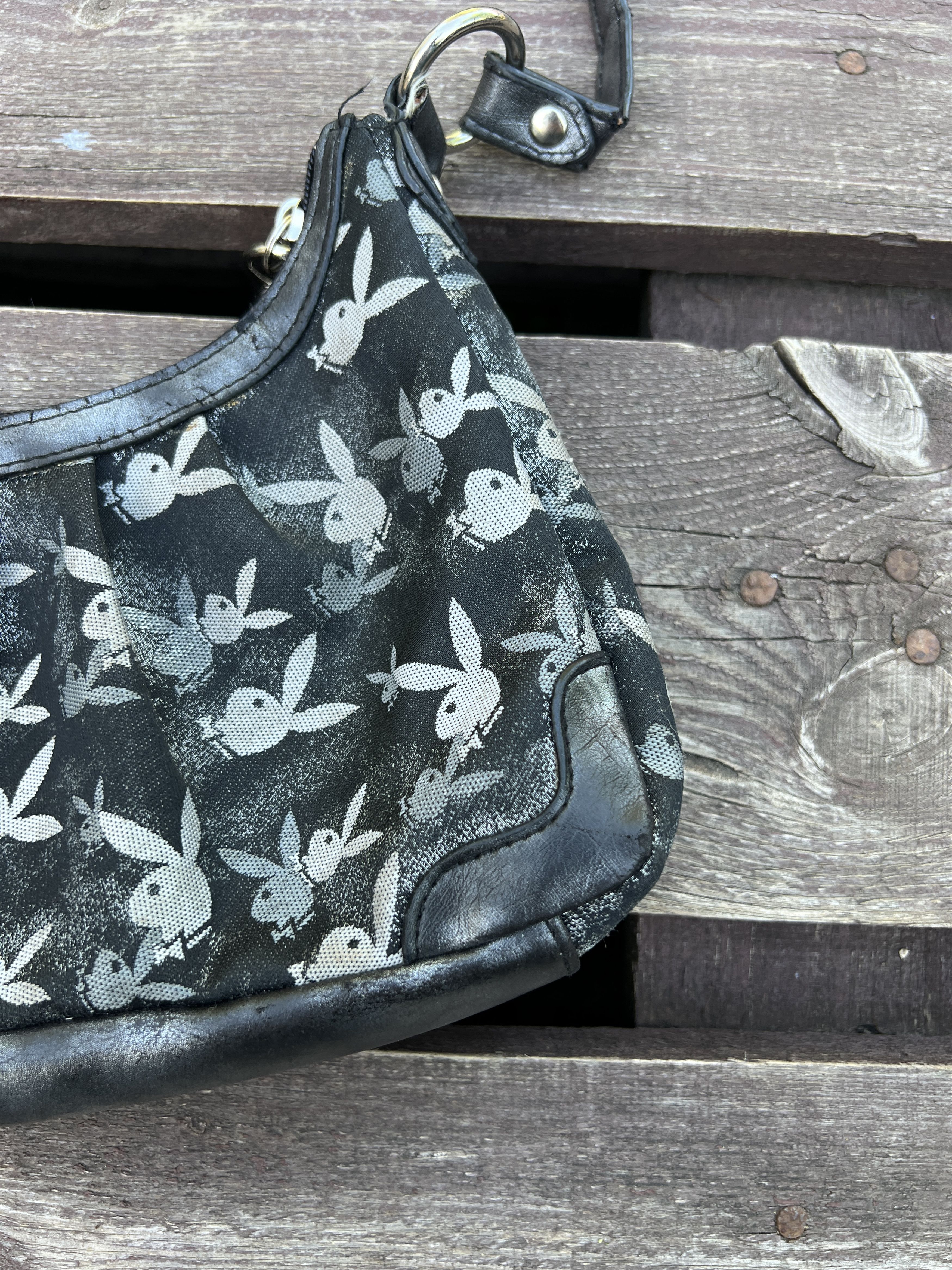 Playboy × Vintage Playboy Vintage Y2K Monogram Logo Bag Size ONE SIZE - 5 Thumbnail