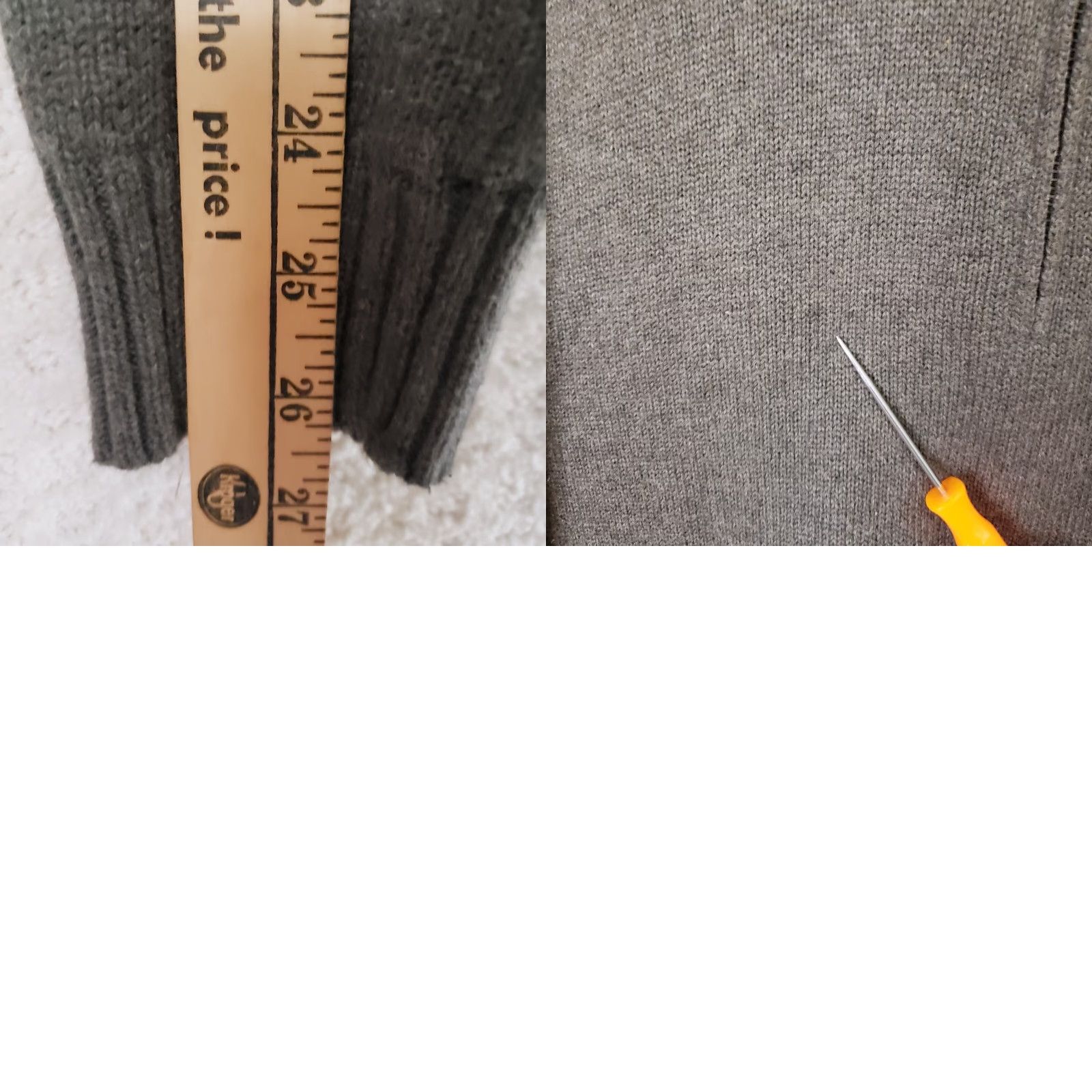 Polo Ralph Lauren Polo Ralph Lauren Sweater Men L Gray Cotton Knit 1/4 Zip Mock Neck Polo Ralph Lauren Sweater L Gray Cotton Knit 1/4 Zip Mock Neck Size US L / EU 52-54 / 3 - 9 Thumbnail