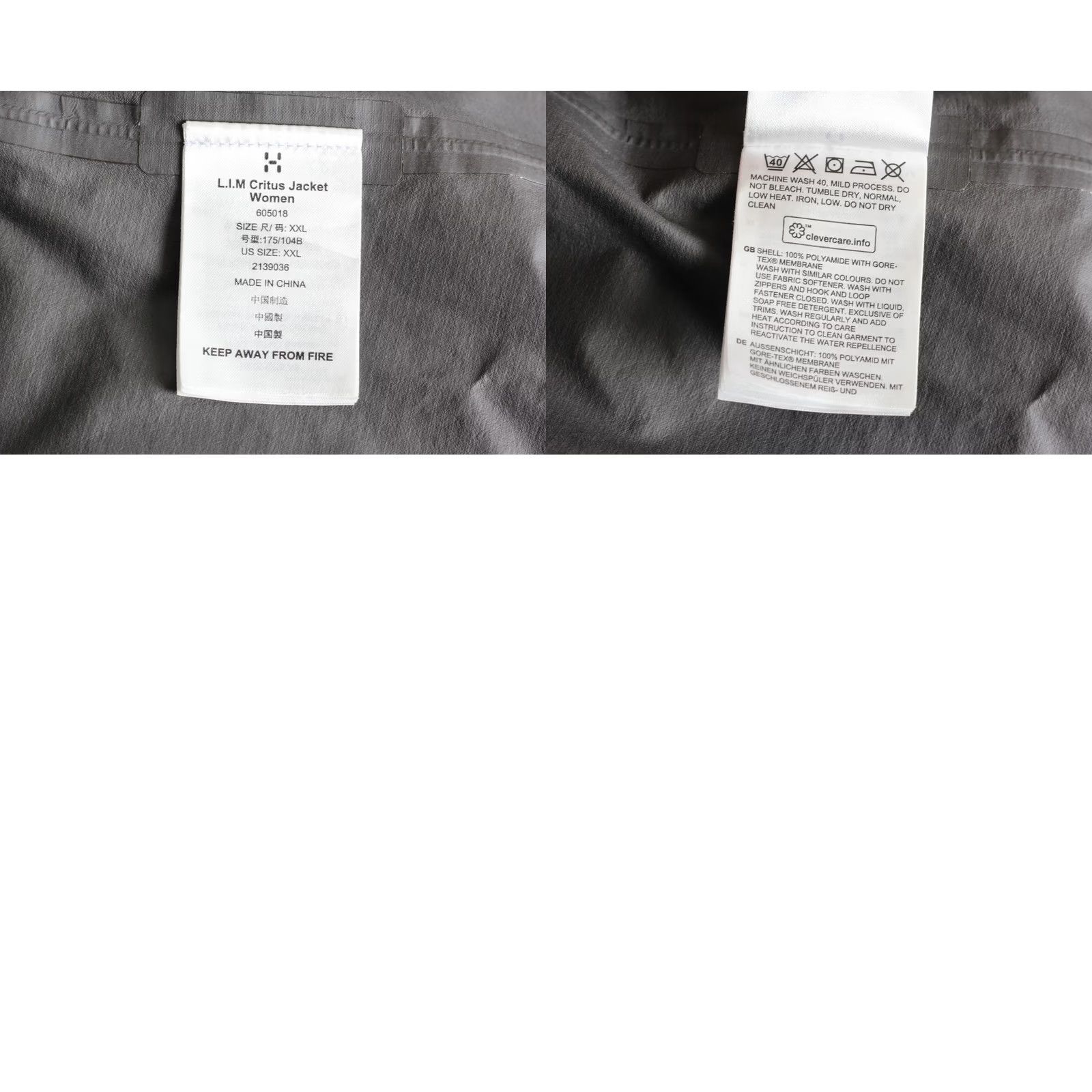 Vintage Haglöfs GORE-TEX LIM Critus Jacket Women XXL Hooded Waterproof Black M L 2010s Designer Modern Jacket Womens Size XXL / US 16-18 / IT 52-54 - 8 Thumbnail