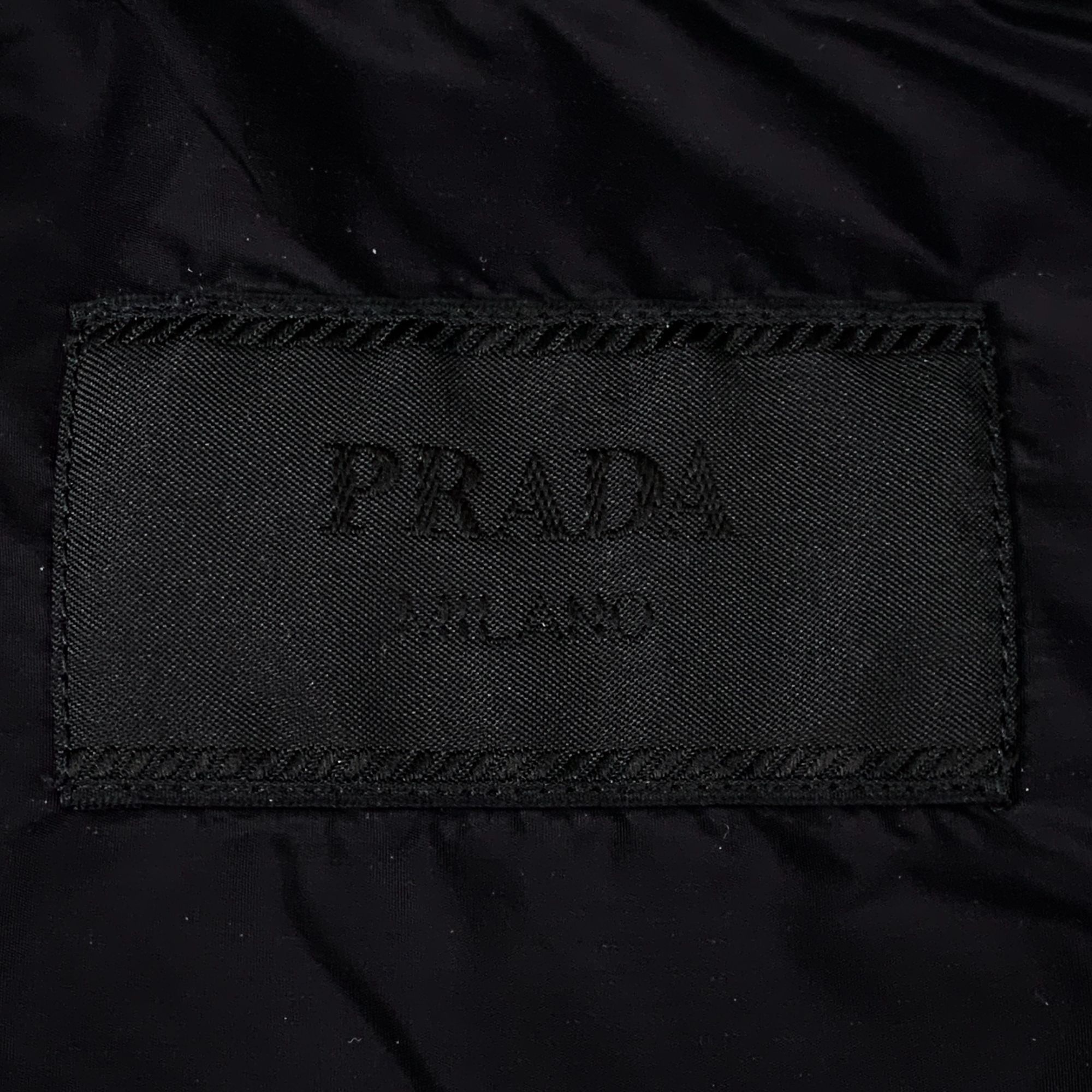Prada Prada Black Button-Up Short Sleeve Shirt With Chest Pocket Size L / US 10 / IT 46 - 6 Thumbnail