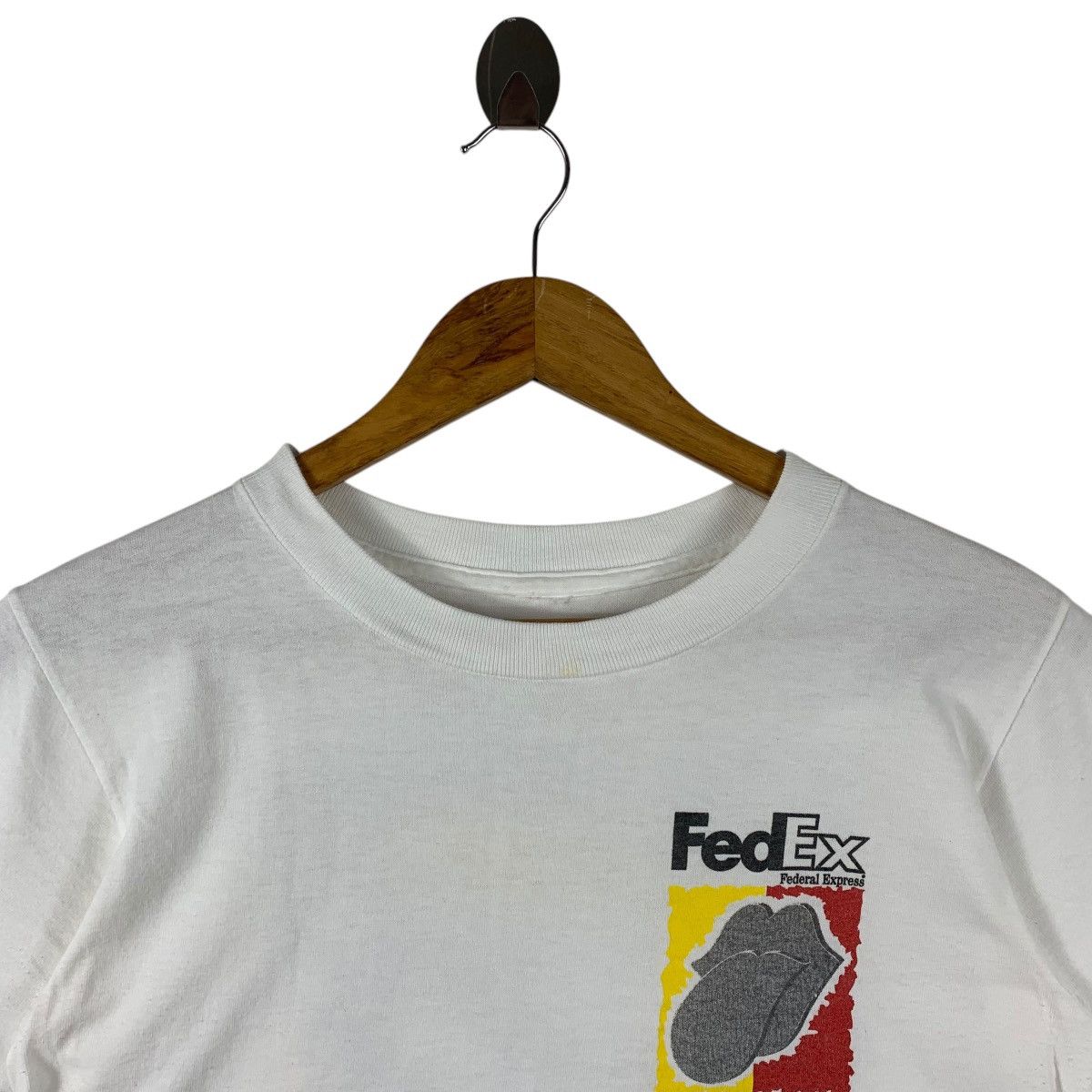 Other Vintage ROLLING STONES fedex express spellout tee Size US XS / EU 42 / 0 - 3 Thumbnail