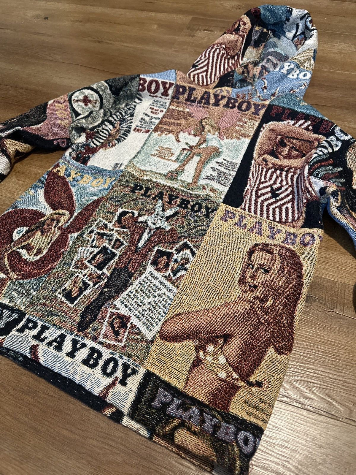 Vintage PANGAEA Playboy Hoodie Size US S / EU 44-46 / 1 - 3 Thumbnail