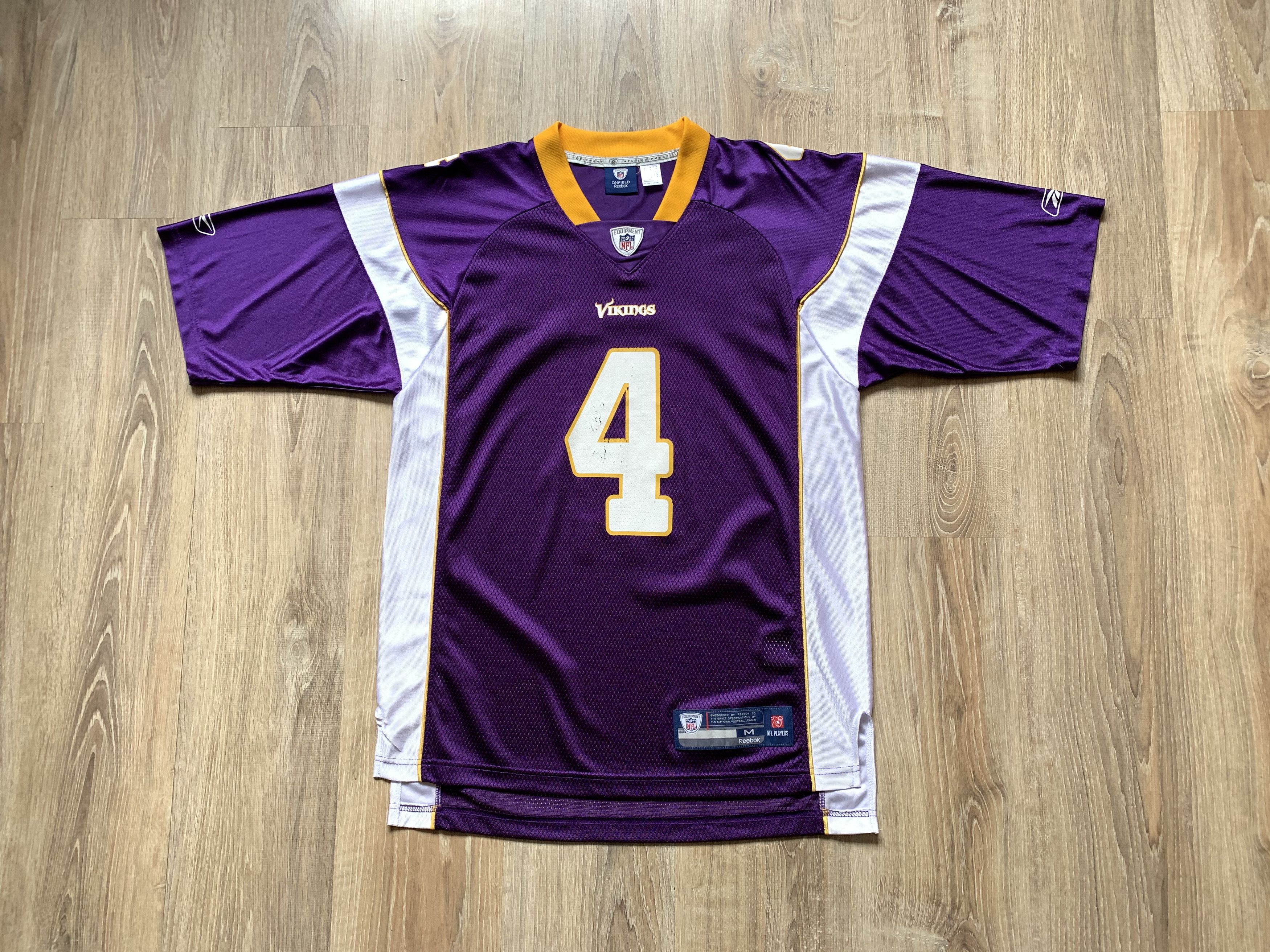 Reebok NFL Minnesota Vikings Brett Favre #4 Jersey