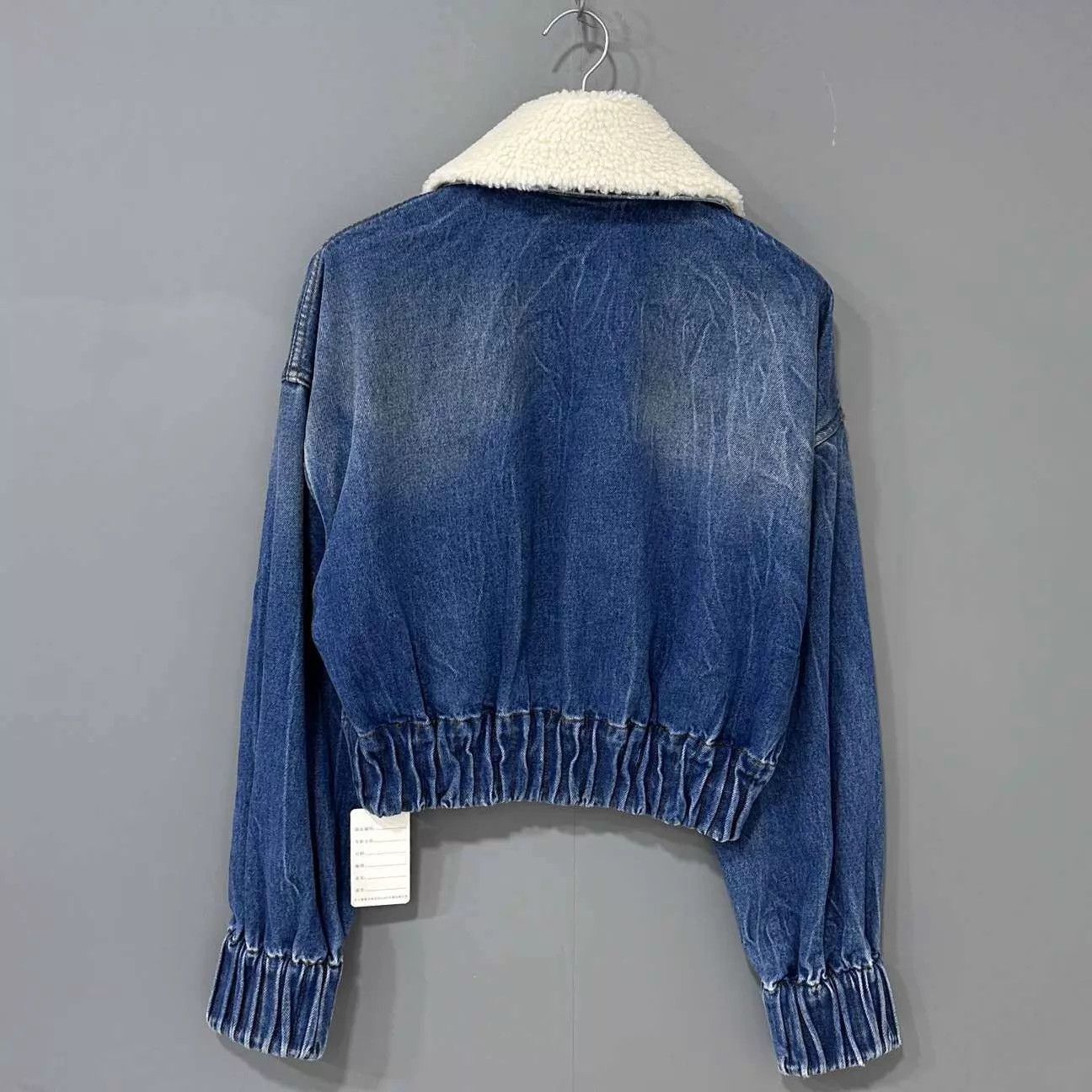 Balmain BALMAIN Shearling Collar Gold Button Denim Jkt 38 Size XS / US 0-2 / IT 36-38 - 3 Thumbnail