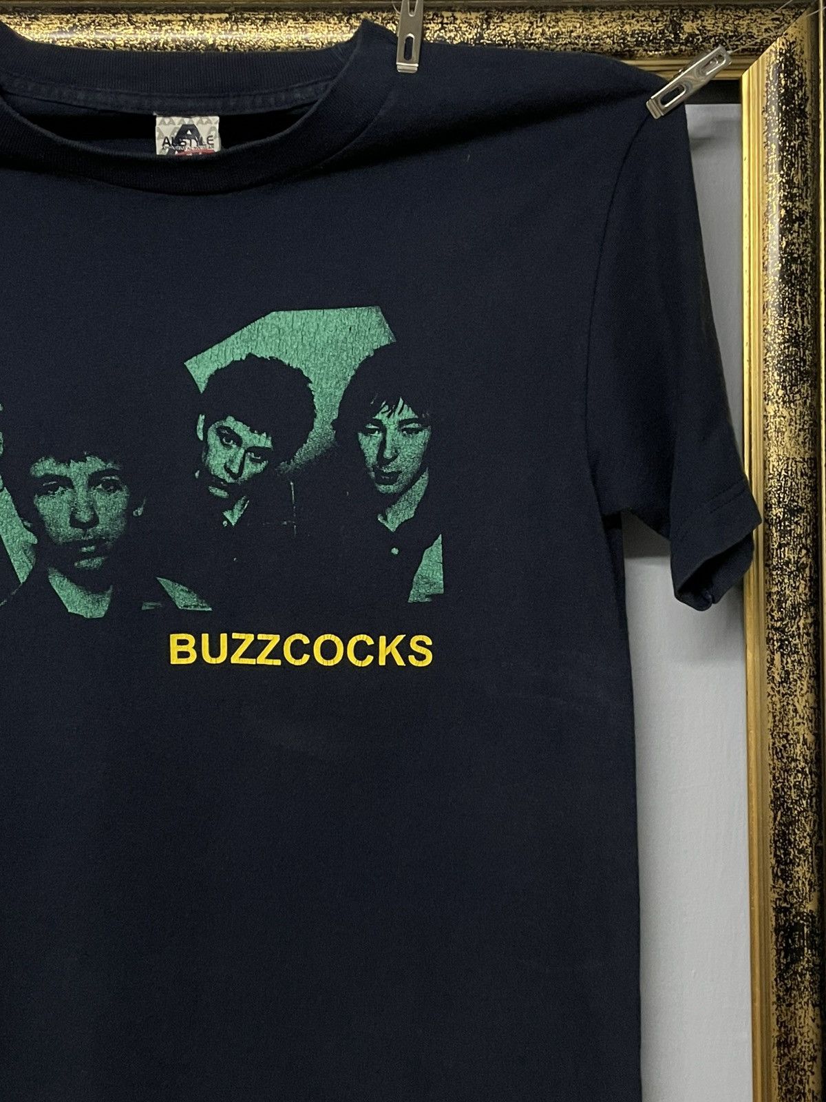 Band Tees Vintage Og 90s Buzzcocks English Punk Rock Line Up Face Band Size US S / EU 44-46 / 1 - 4 Thumbnail