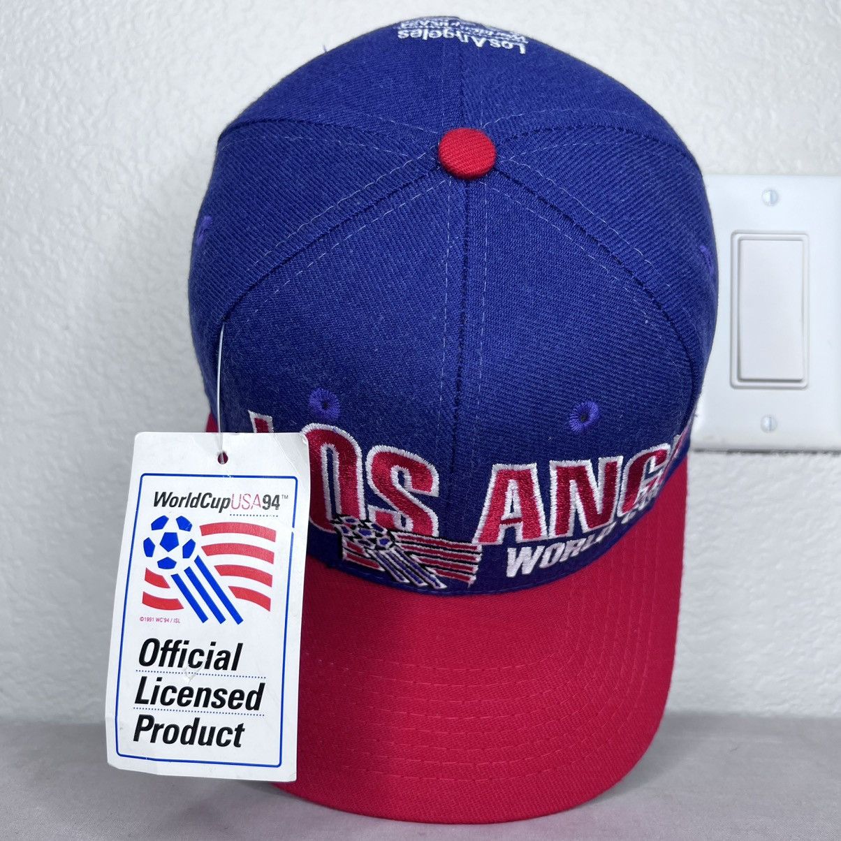 Apex One Vintage 1994 Los Angeles World Cup Soccer Apex One Snapback Size ONE SIZE - 7 Thumbnail