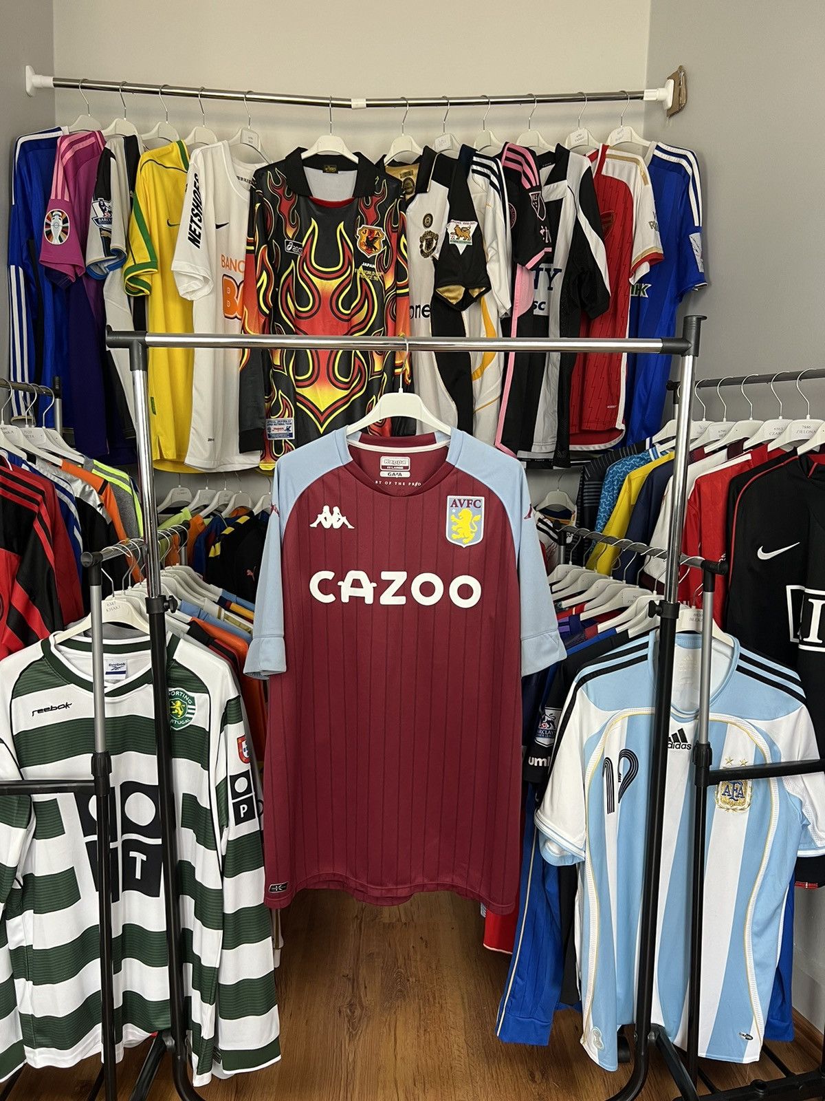 Kappa Jersey Kappa Aston Villa 2020/21 Grealish #10 Size US XL / EU 56 / 4 - 2 Thumbnail