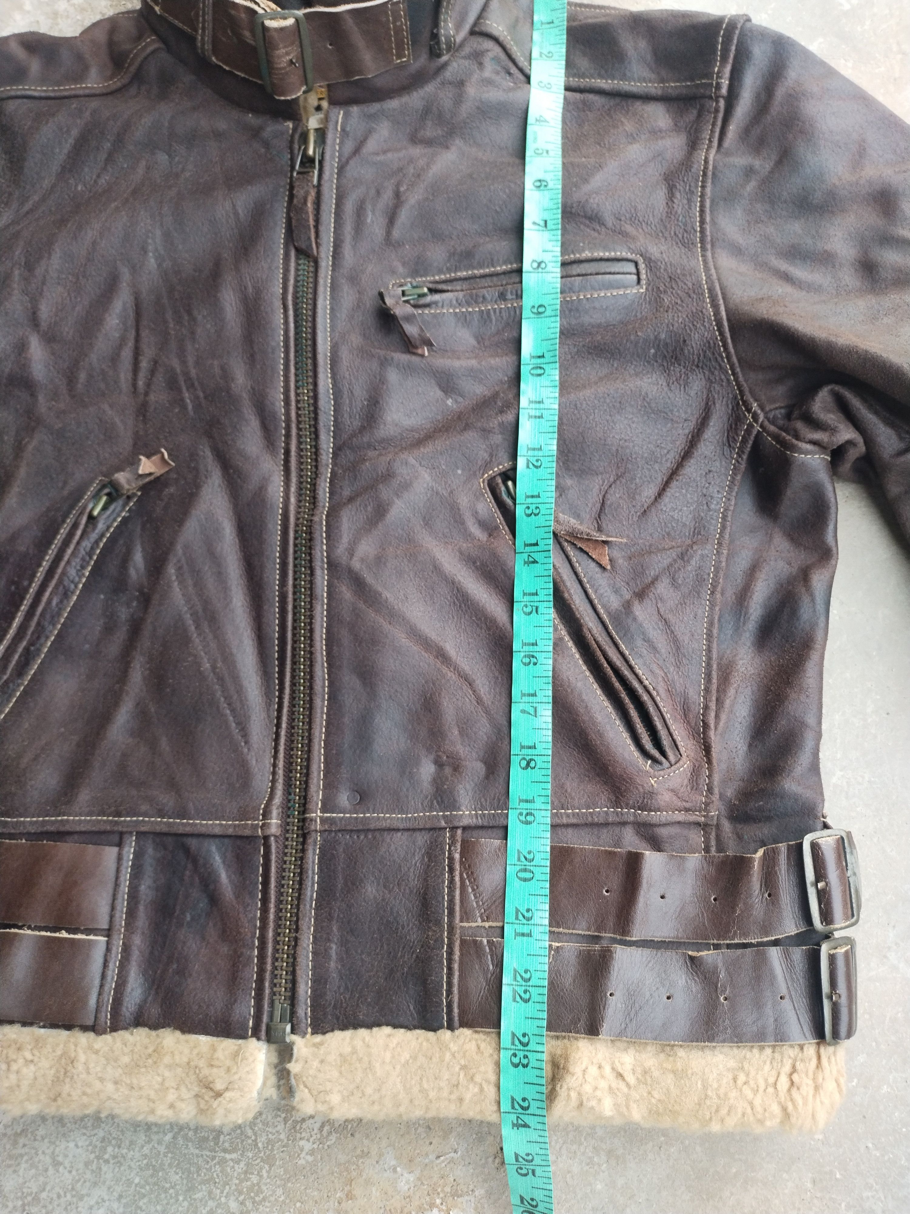 Harley Davidson Vintage C-OS 1957 Harley Davidson Motorcycle Champ Leather Size US L / EU 52-54 / 3 - 17 Thumbnail