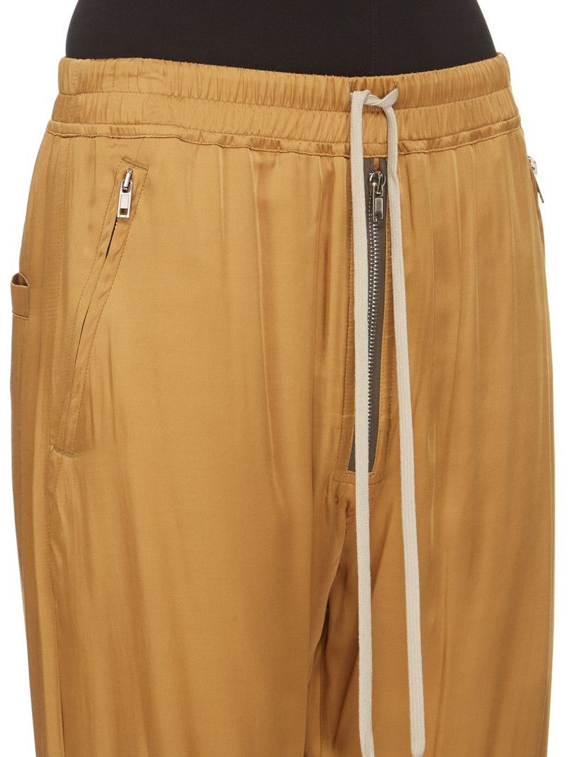 Rick Owens o1y0126 Jogger in Mustard Size 30" / US 8 / IT 44 - 4 Thumbnail