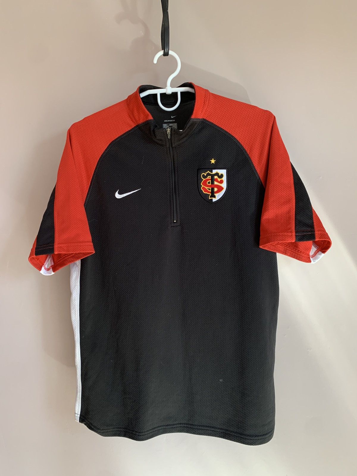 Nike Toulon Rugby Union Shirt Vintage Nike Size L Size US L / EU 52-54 / 3 - 1 Thumbnail