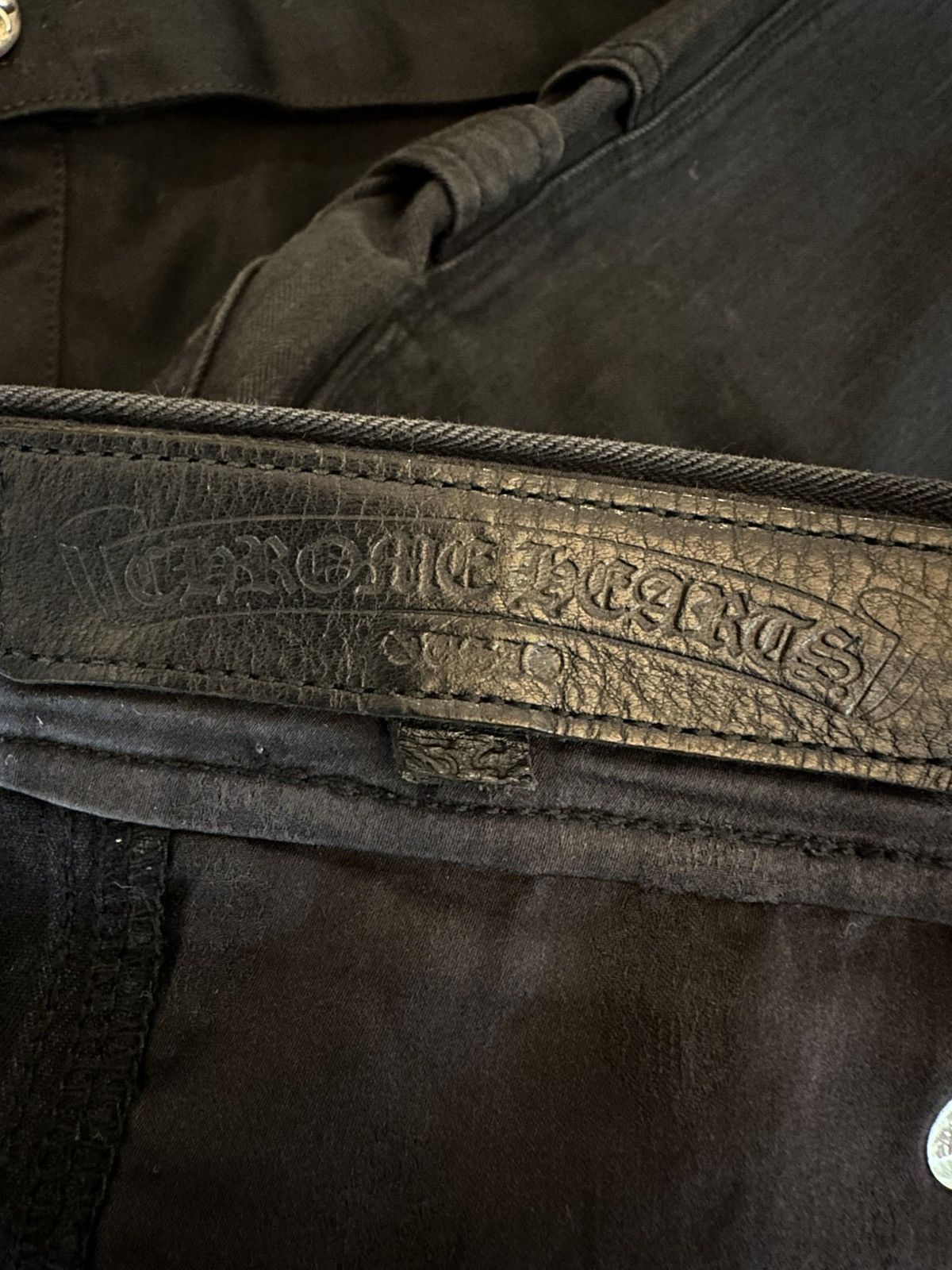 Chrome Hearts CHROME HEARTS CROSS PATCHED CARPENTERS Size US 34 / EU 50 - 8 Thumbnail