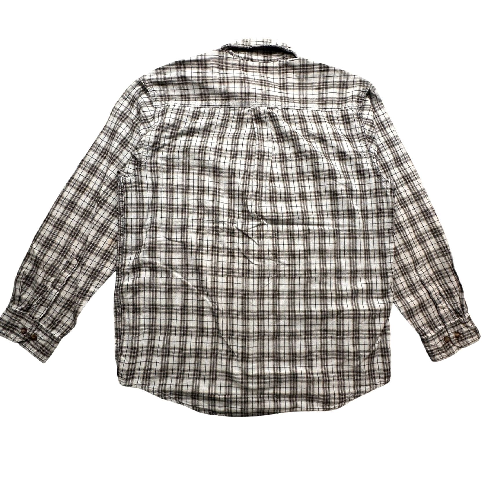 Carhartt Carhartt Plaid Button-Up Shirt Mens L Long Sleeve Green Pockets Shirt Size US L / EU 52-54 / 3 - 7 Thumbnail