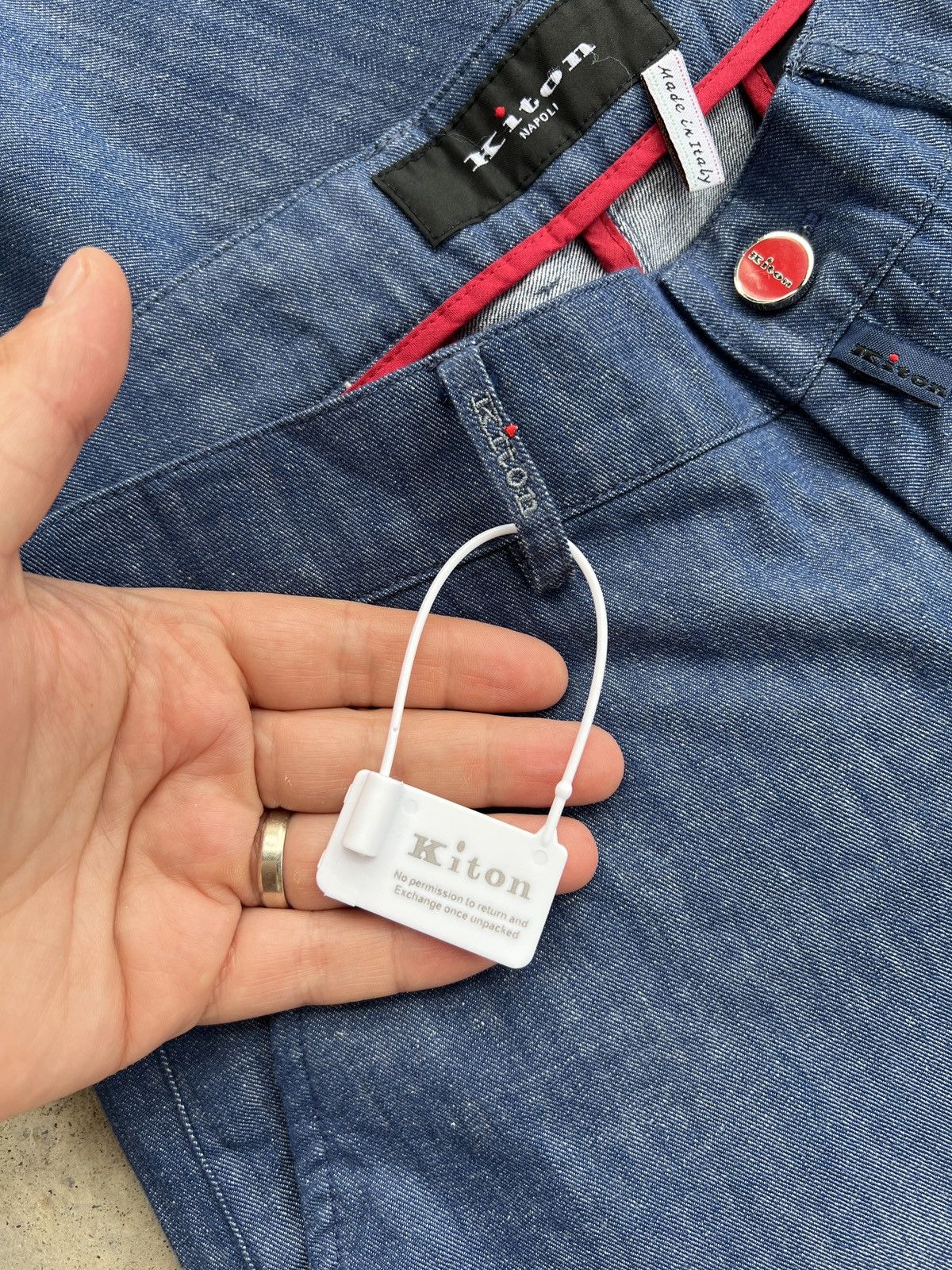 Kiton Kiton Pants Size US 30 / EU 46 - 4 Thumbnail