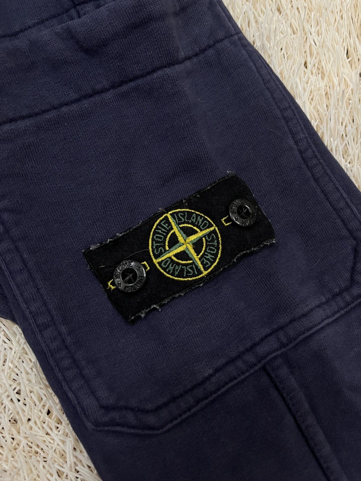 Stone Island Stone Island Junior Nylon Panel Tracksuit Sweatshirt Pants Size US XXS / EU 40 - 12 Thumbnail