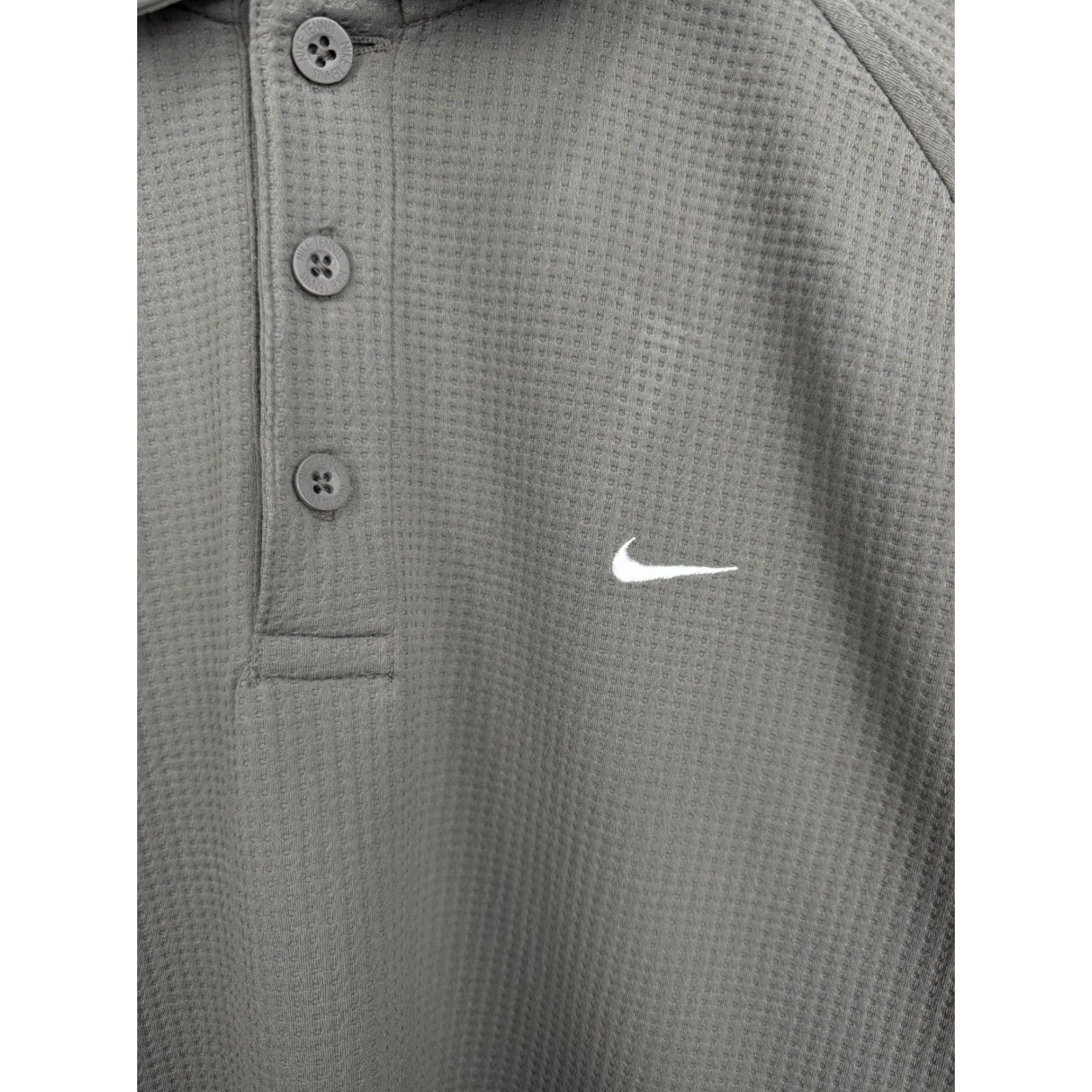 Nike VINTAGE Nike Tennis Challenge Court Polo T-Shirt Y2K L Mens Gray 90s Size US L / EU 52-54 / 3 - 4 Thumbnail