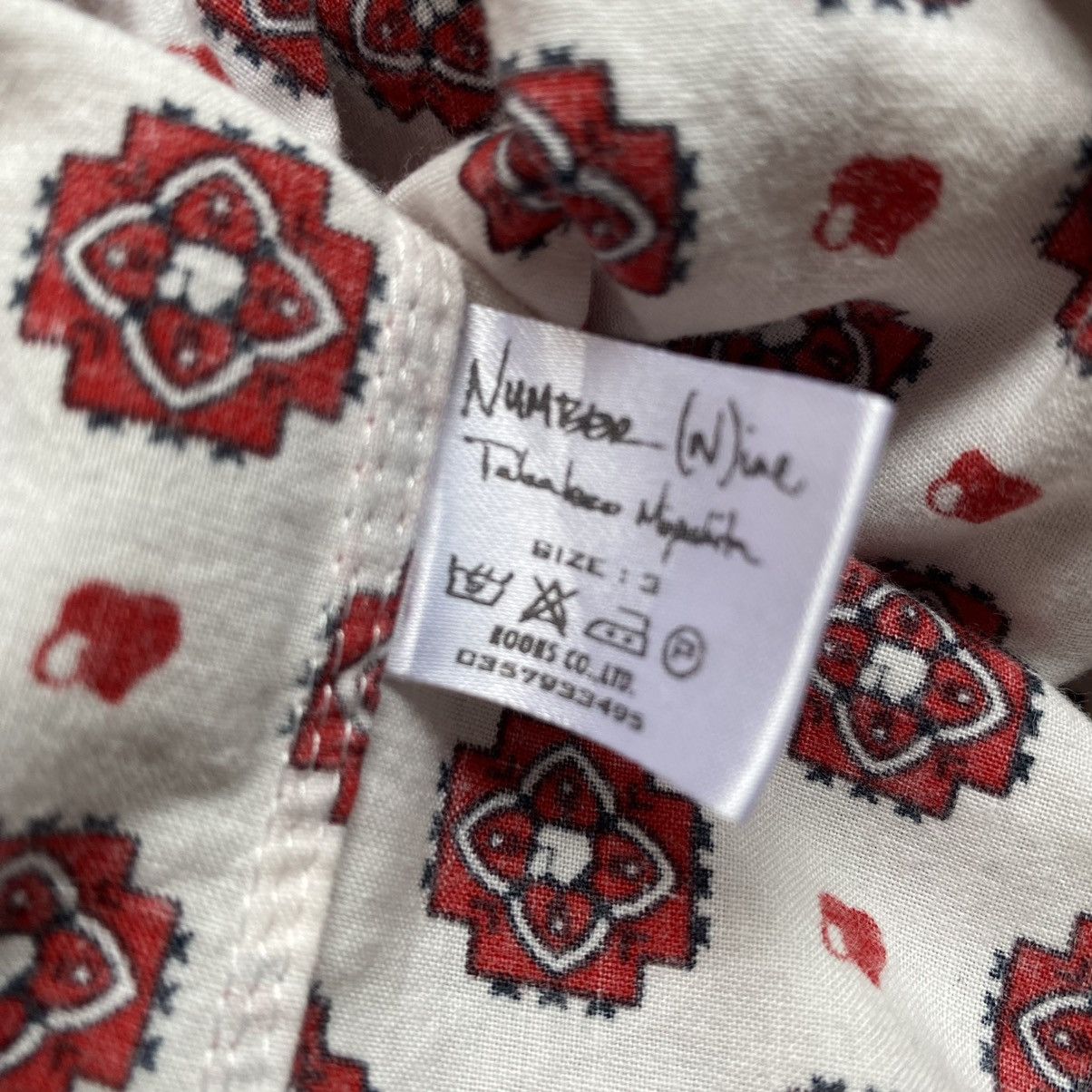 Number (N)ine Runway 2003 Open Collar Shirt Size US M / EU 48-50 / 2 - 6 Thumbnail