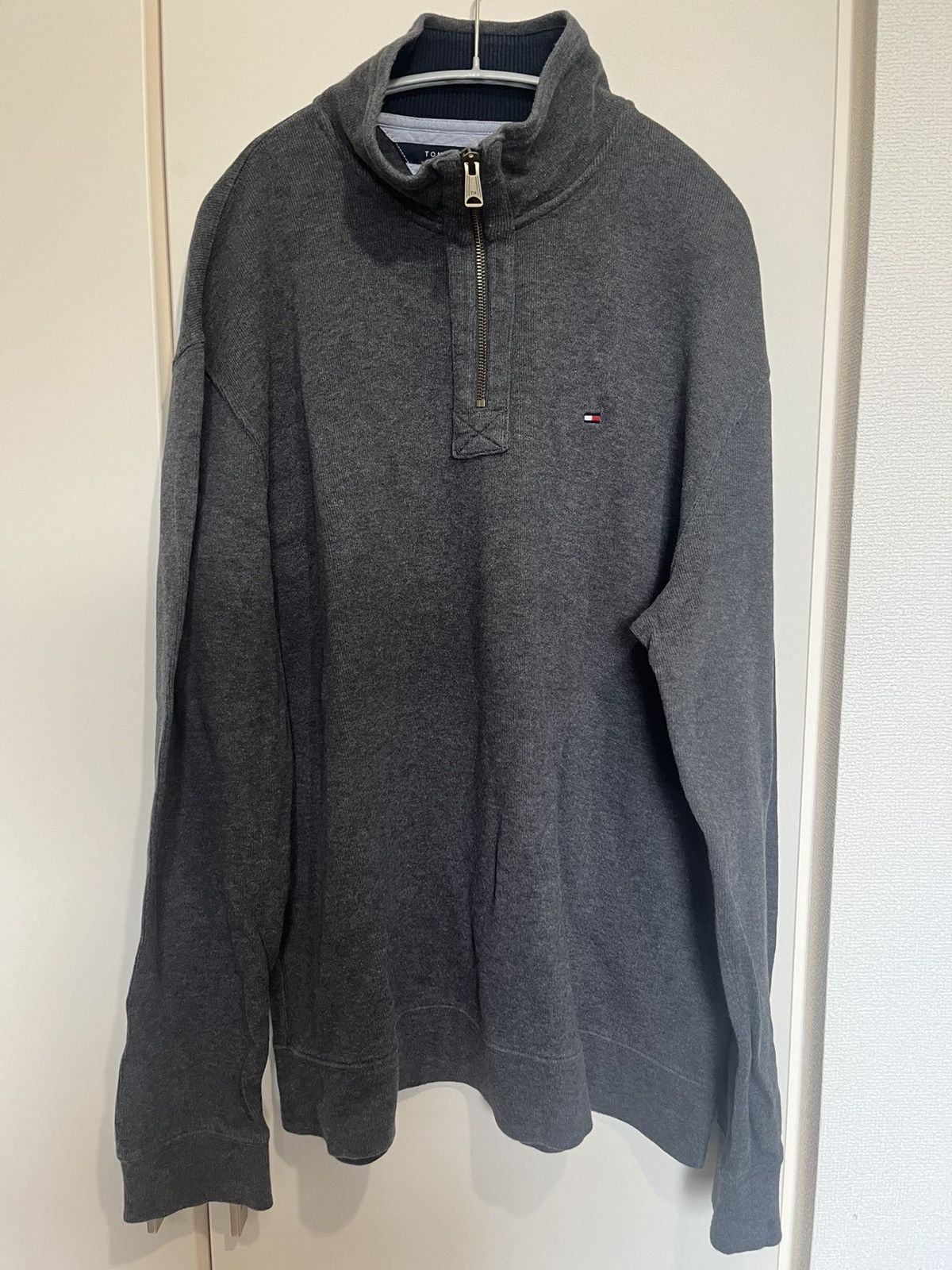 Tommy Hilfiger TOMMY HILFIGER HALF ZIP SWEATER Size US L / EU 52-54 / 3 - 1 Thumbnail