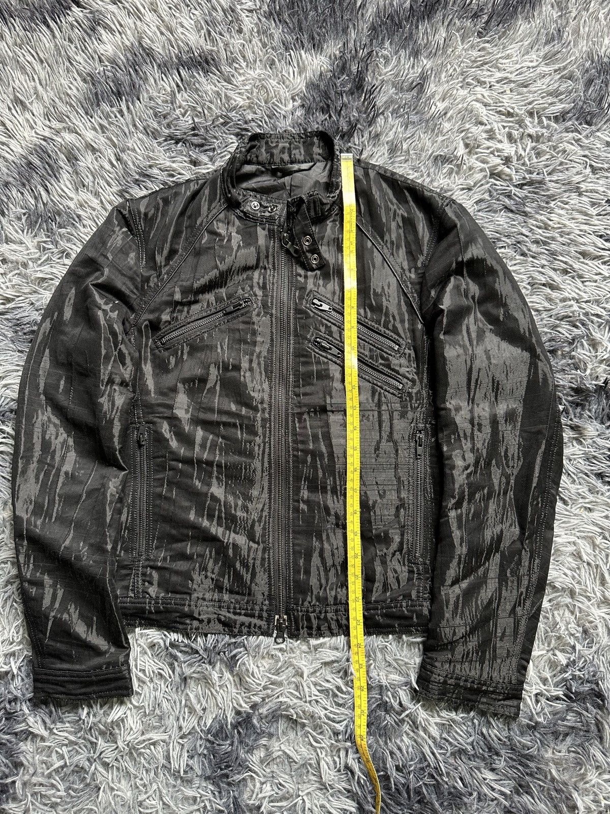Yohji Yamamoto 00s A.A.R by Yohji Yamamoto biker zipper jacket Size US M / EU 48-50 / 2 - 21 Thumbnail